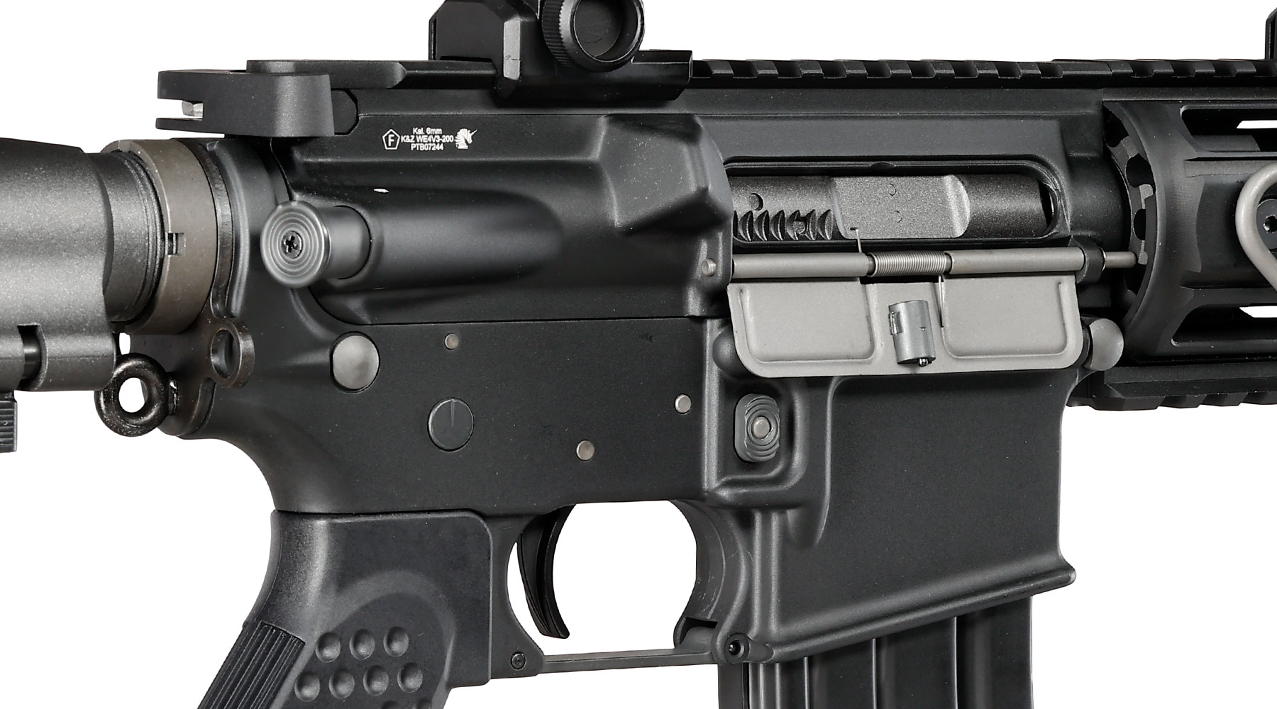 Wei-ETech M4 R5C PDW Vollmetall AWSS Open-Bolt GBB 6mm BB schwarz - Version 3 Bild 8