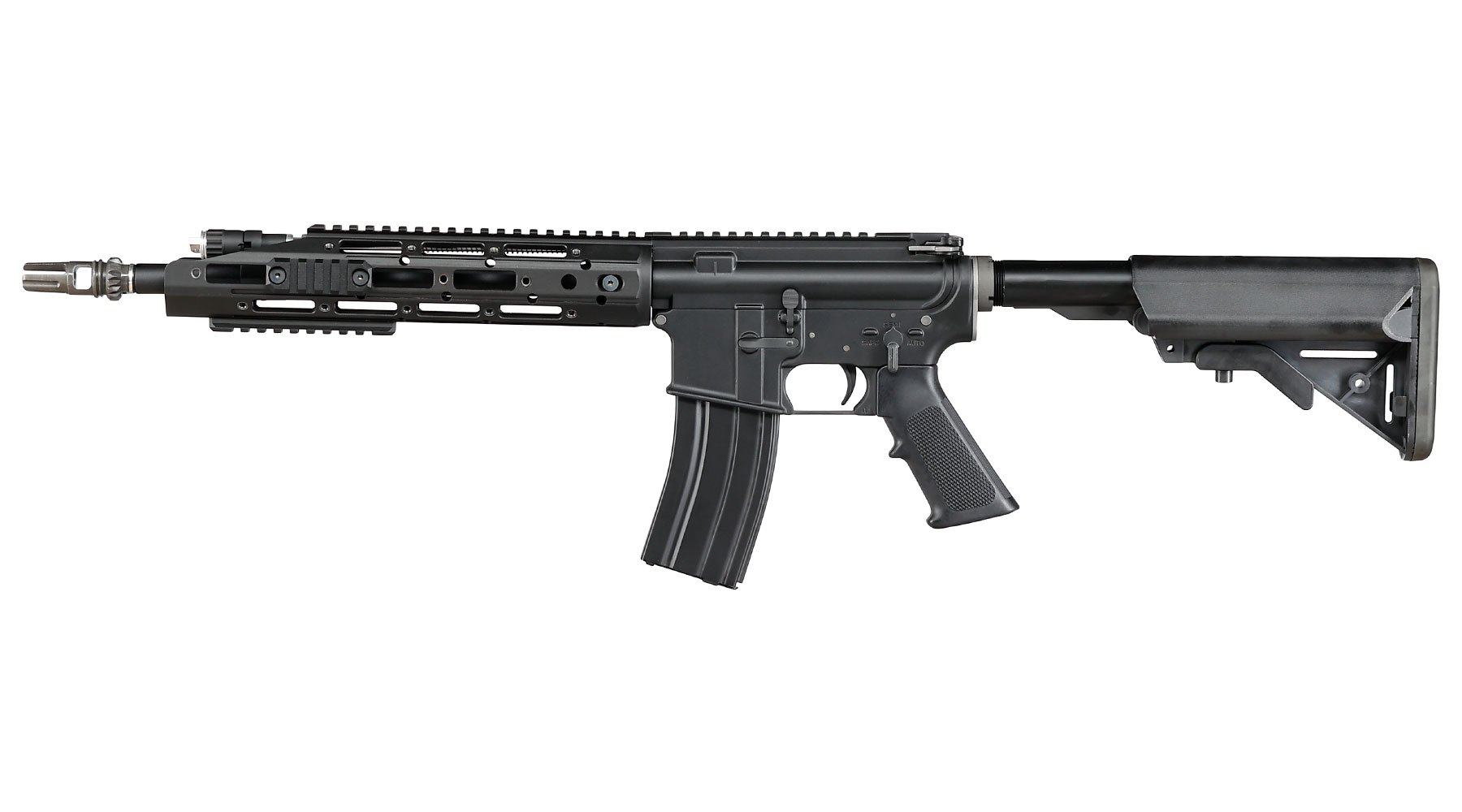 Wei-ETech M4 Raptor Standard Vollmetall AWSS Open-Bolt GBB 6mm BB schwarz - Version 3 Bild 1