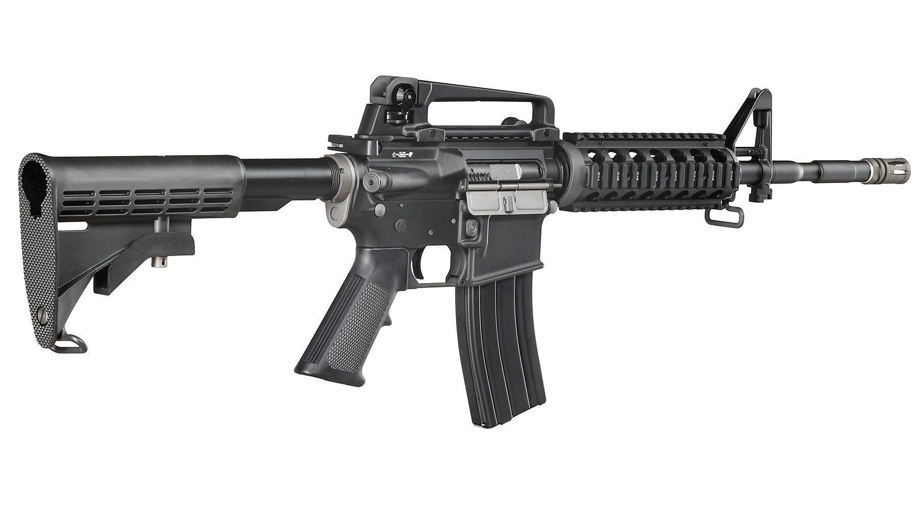 Wei-ETech M4A1 RIS Carbine Vollmetall AWSS Open-Bolt GBB 6mm BB schwarz - Version 3 Bild 3