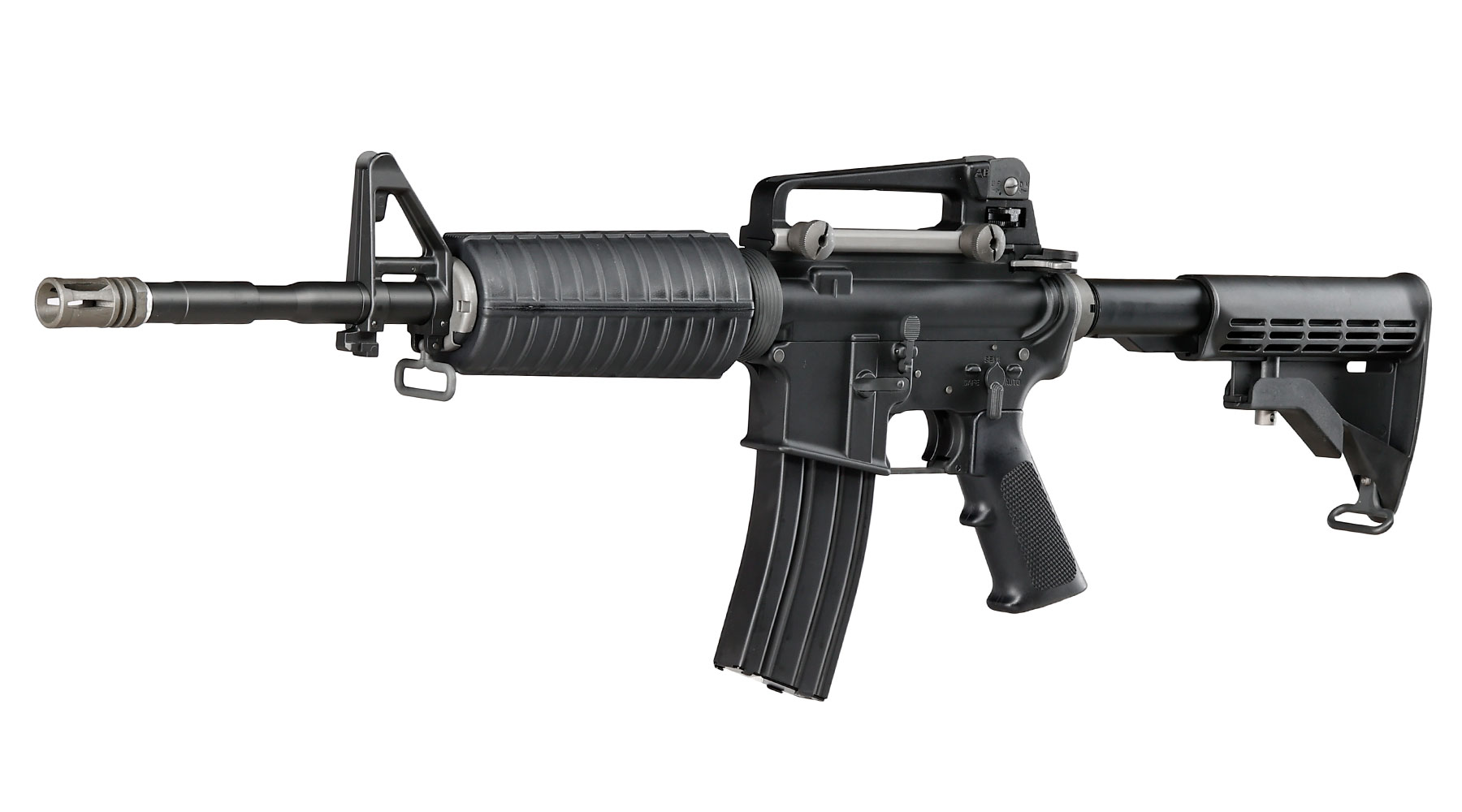Wei-ETech M4A1 Carbine Vollmetall AWSS Open-Bolt GBB 6mm BB schwarz - Version 3