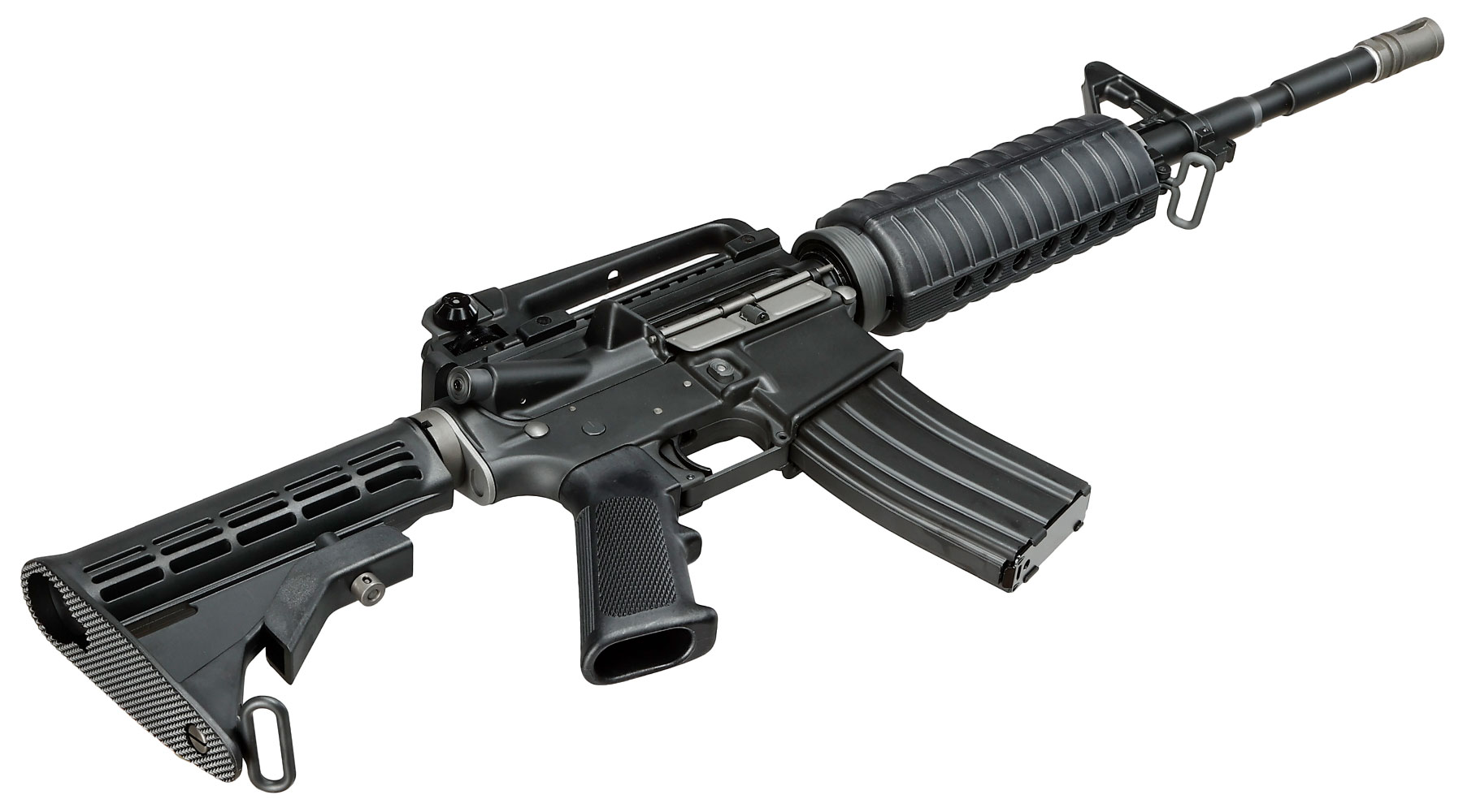 Wei-ETech M4A1 Carbine Vollmetall AWSS Open-Bolt GBB 6mm BB schwarz - Version 3 Bild 4