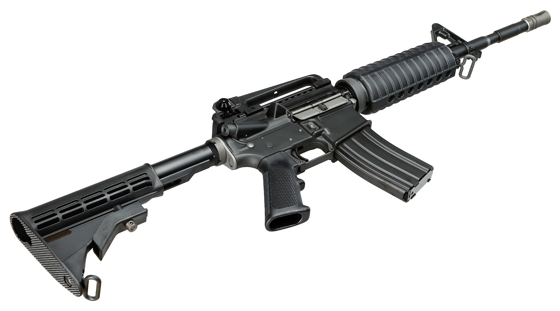 Wei-ETech M4A1 Carbine Vollmetall AWSS Open-Bolt GBB 6mm BB schwarz - Version 3 Bild 5
