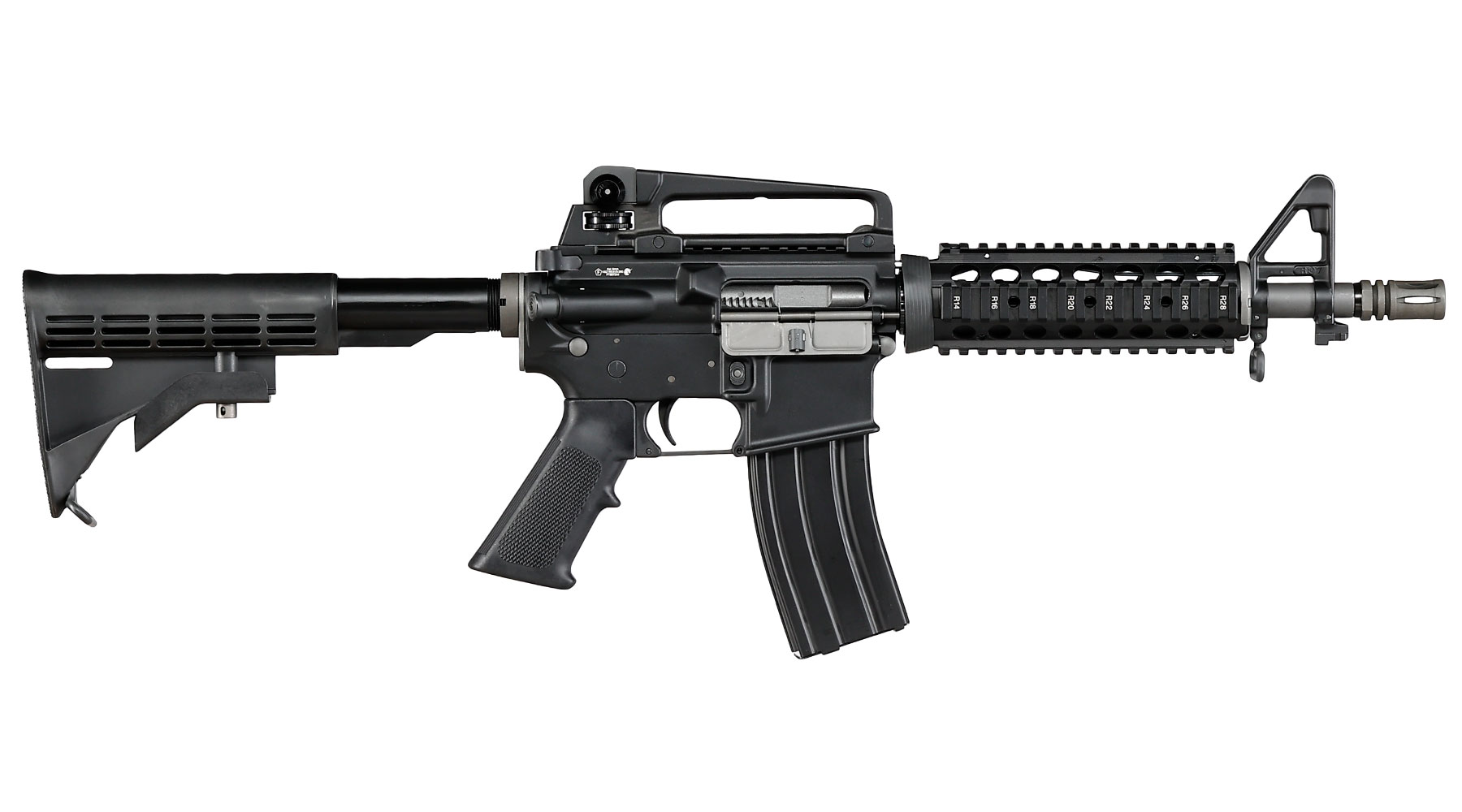Wei-ETech M4 CQB RIS Vollmetall AWSS Open-Bolt GBB 6mm BB schwarz - Version 3 Bild 2