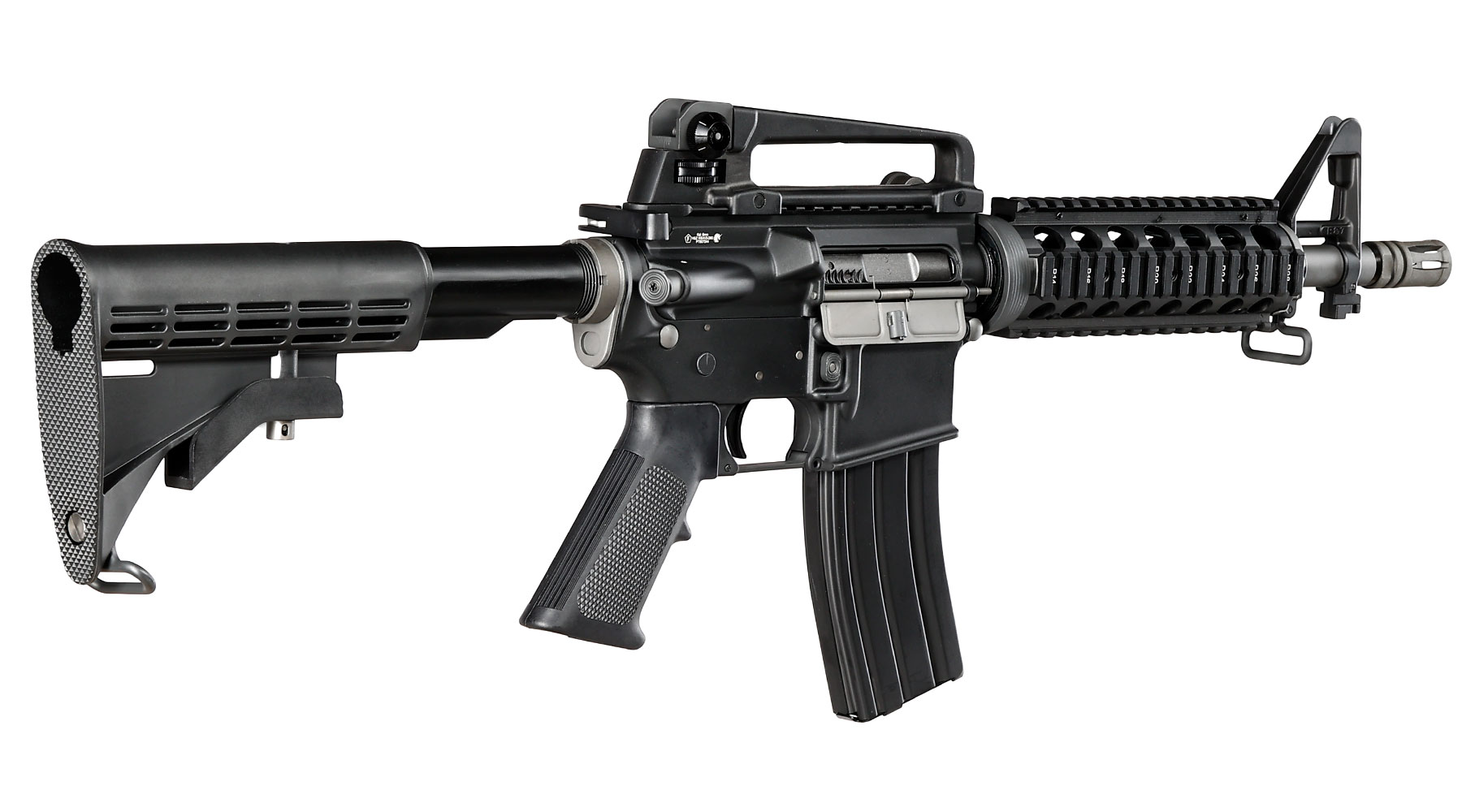 Wei-ETech M4 CQB RIS Vollmetall AWSS Open-Bolt GBB 6mm BB schwarz - Version 3 Bild 3