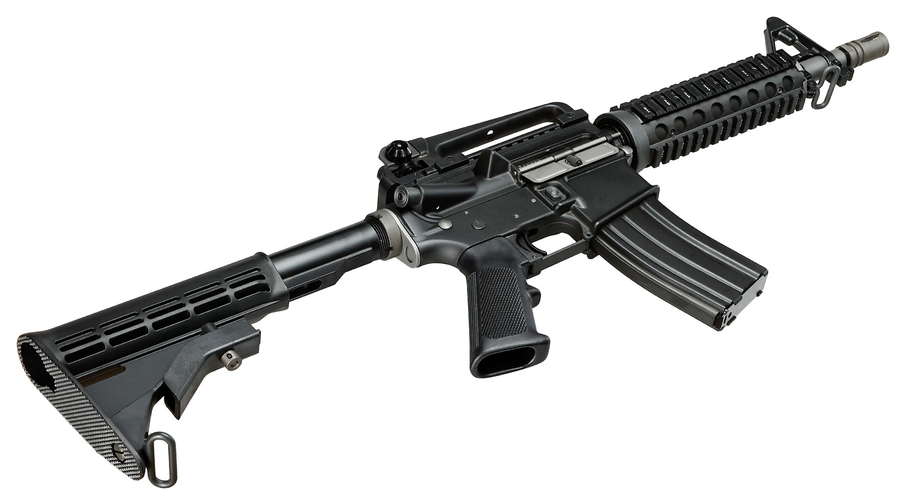 Wei-ETech M4 CQB RIS Vollmetall AWSS Open-Bolt GBB 6mm BB schwarz - Version 3 Bild 5