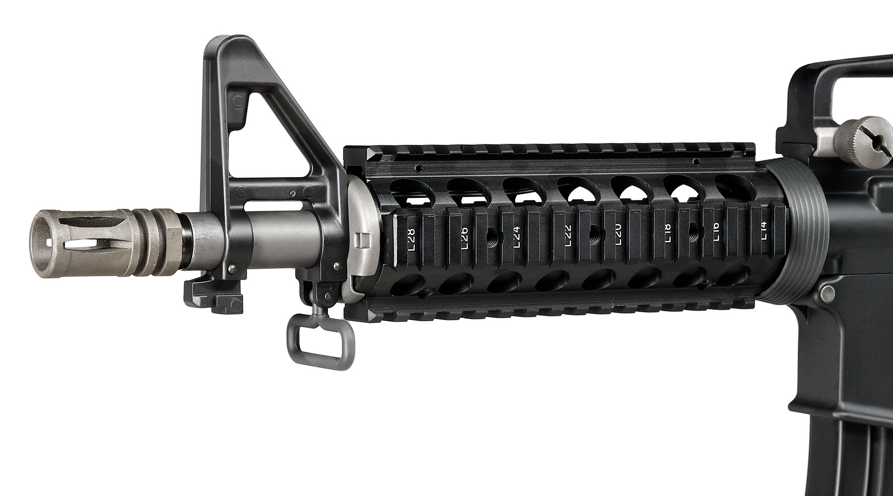 Wei-ETech M4 CQB RIS Vollmetall AWSS Open-Bolt GBB 6mm BB schwarz - Version 3 Bild 6