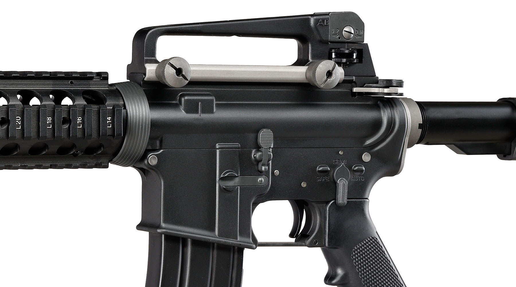 Wei-ETech M4 CQB RIS Vollmetall AWSS Open-Bolt GBB 6mm BB schwarz - Version 3 Bild 7