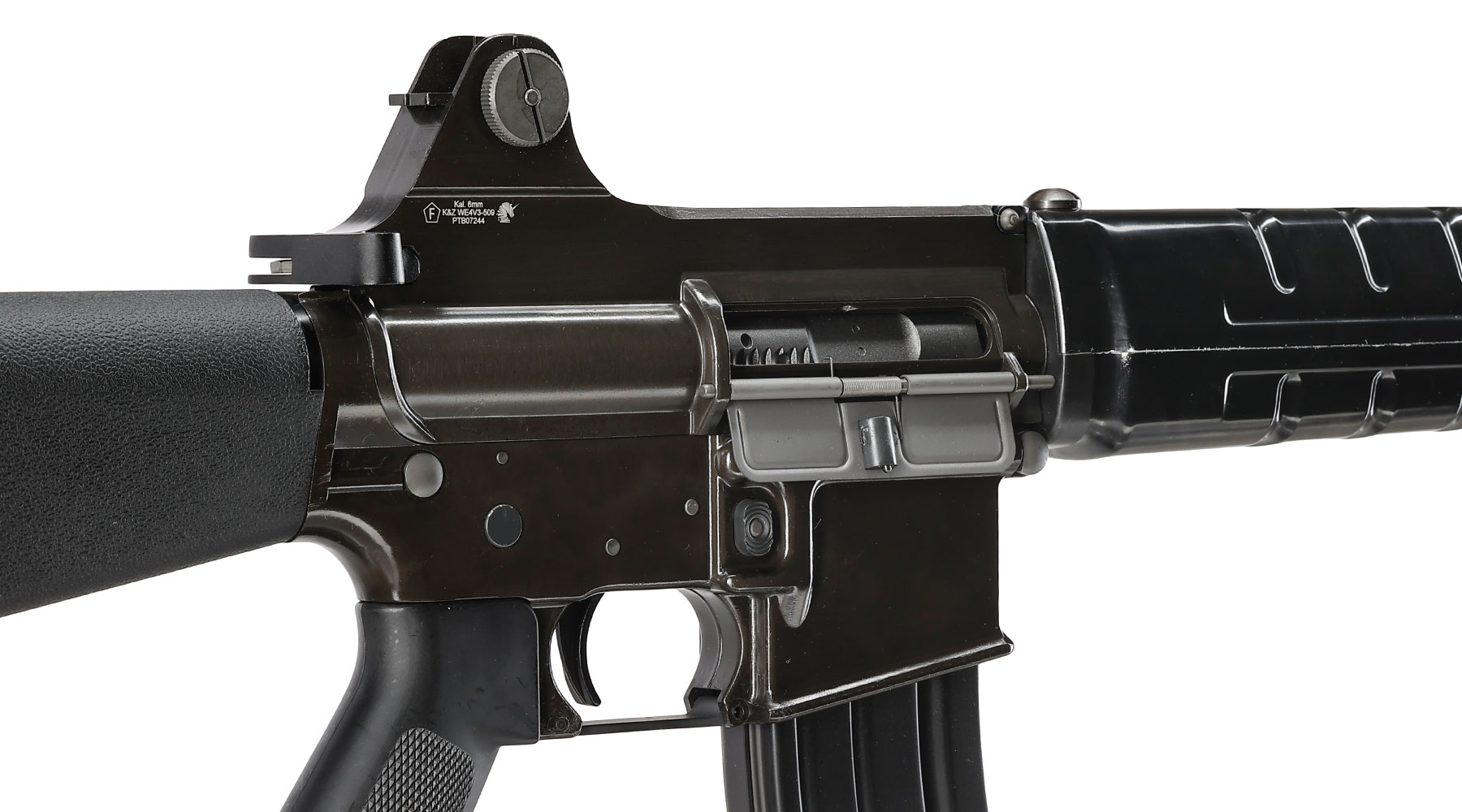 Wei-ETech T65 Assault Rifle Vollmetall AWSS Open-Bolt GBB 6mm BB schwarz - Version 3 Bild 7