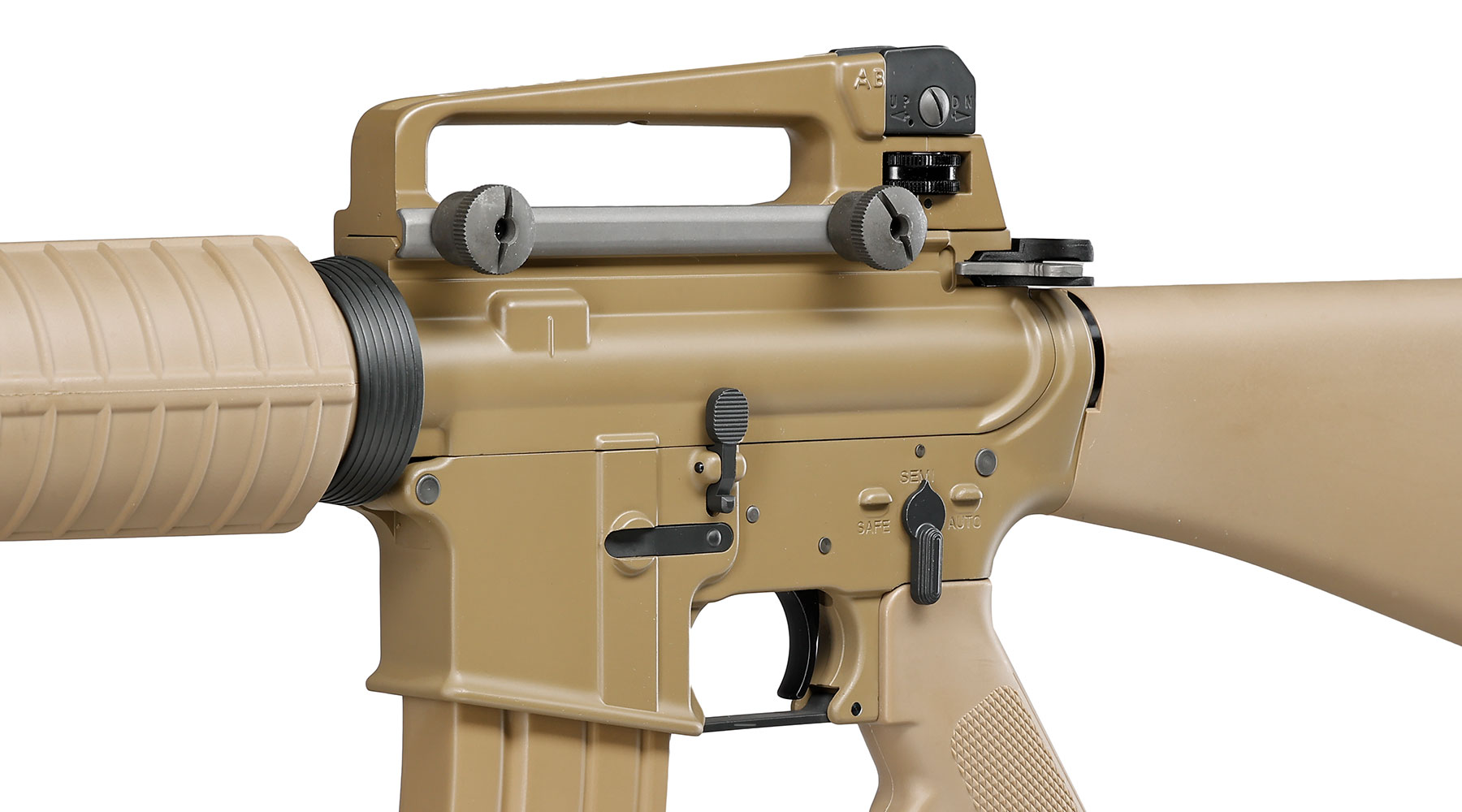 Wei-ETech M16A3 Rifle Vollmetall AWSS Open-Bolt GBB 6mm BB tan - Version 3 Bild 6