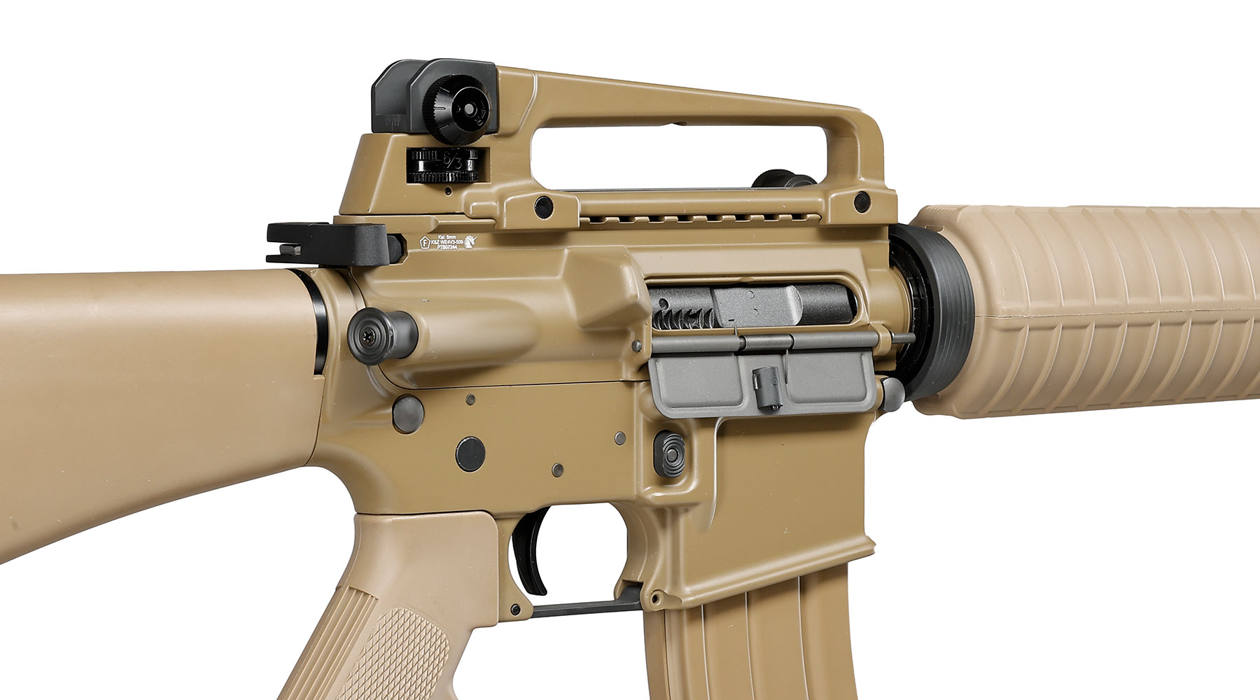 Wei-ETech M16A3 Rifle Vollmetall AWSS Open-Bolt GBB 6mm BB tan - Version 3 Bild 7