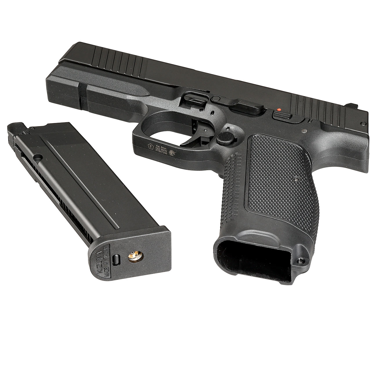 Kizuna Works MKW / MPL-1 m. Metallschlitten GBB 6mm BB schwarz Bild 6
