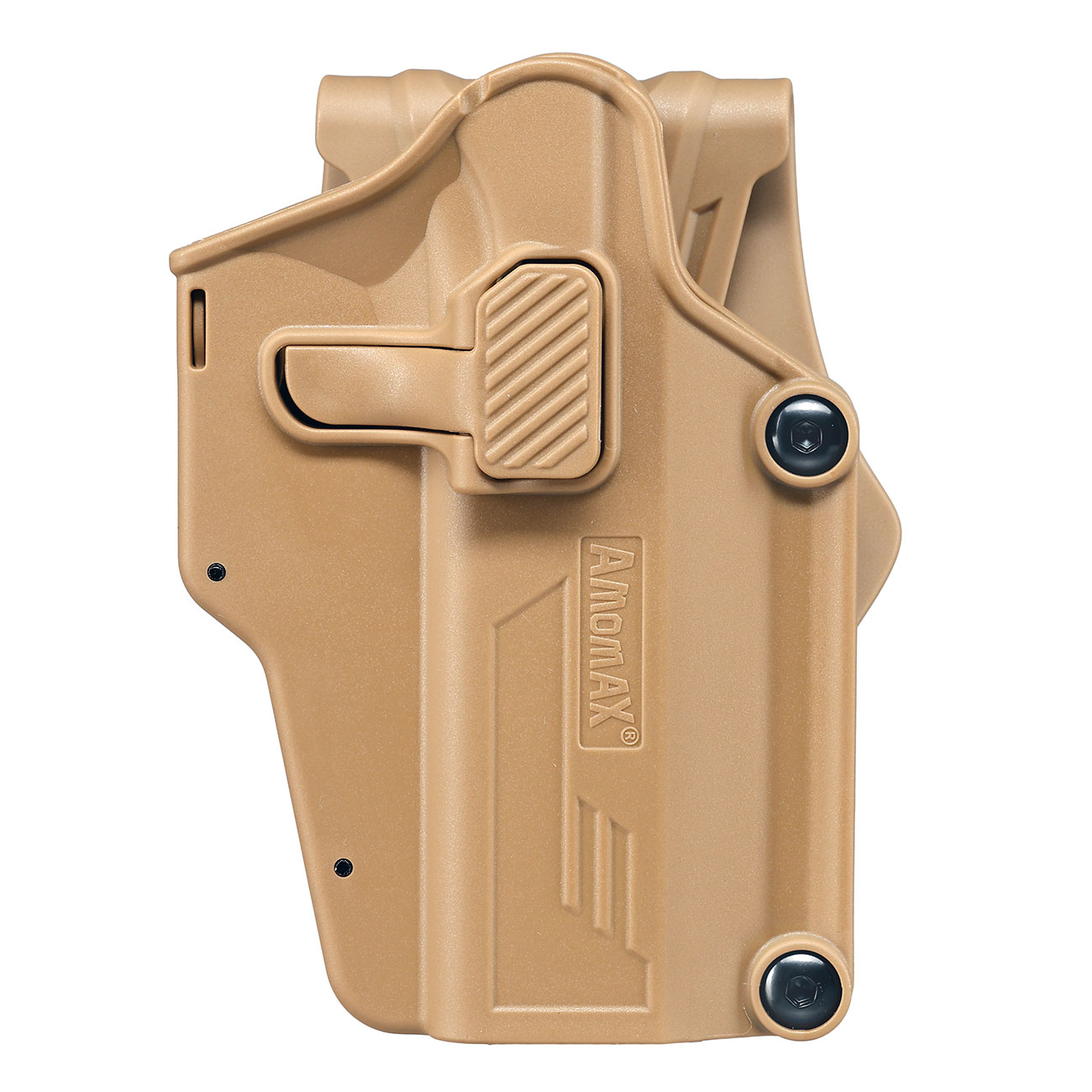 Amomax Per-Fit Universal Tactical Holster Polymer Paddle - passend fr ber 80 Pistolen Rechts khaki