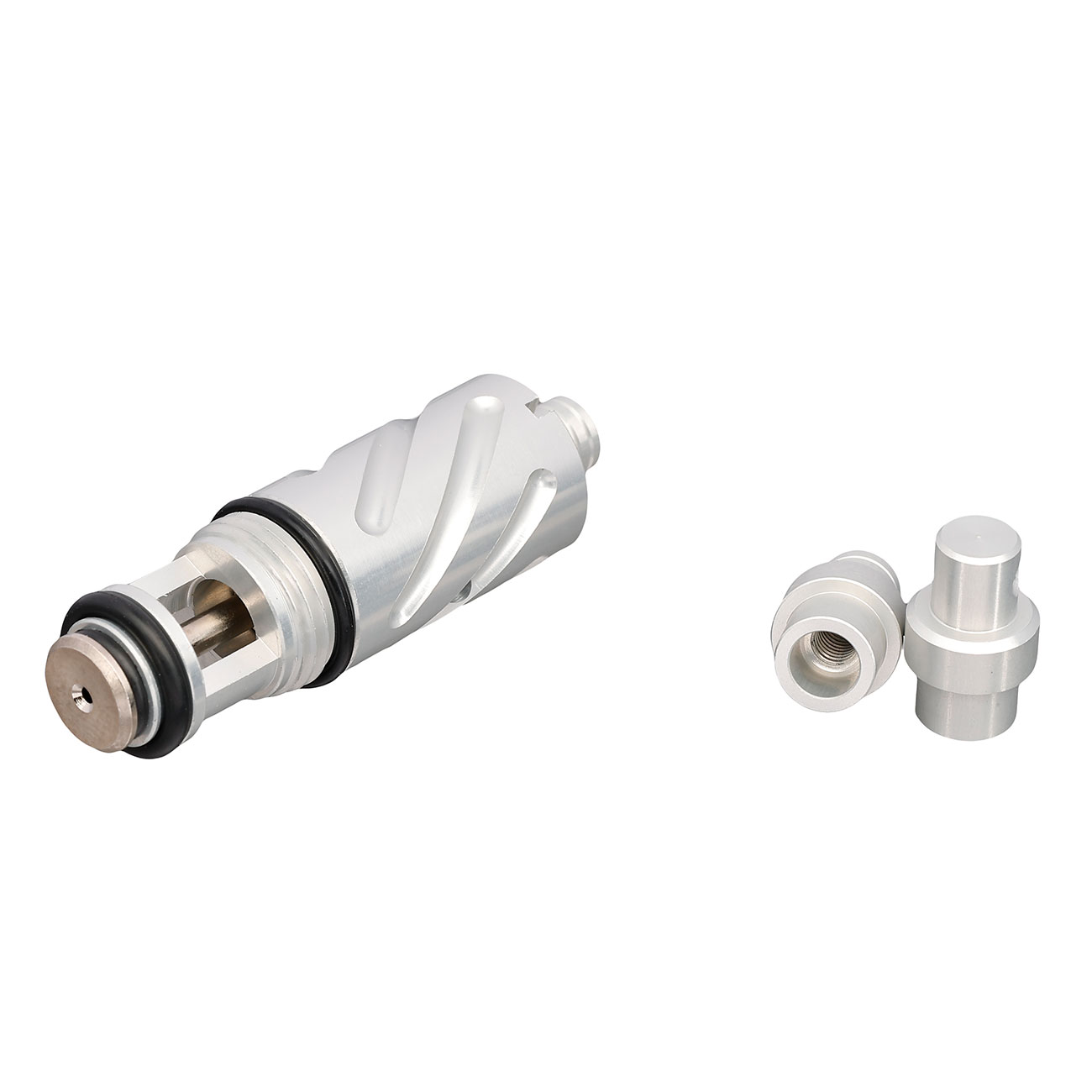 Maple Leaf Dragon Valve CNC Aluminium Magazinventil f. VFC M4 / M16 / HK416 GBB silber Bild 2