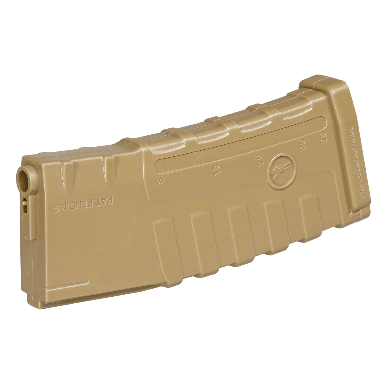CAA Airsoft Division M4 / M16 MAG-17 Lightweight Polymer Magazin Mid-Cap 140 Schuss Dark Earth