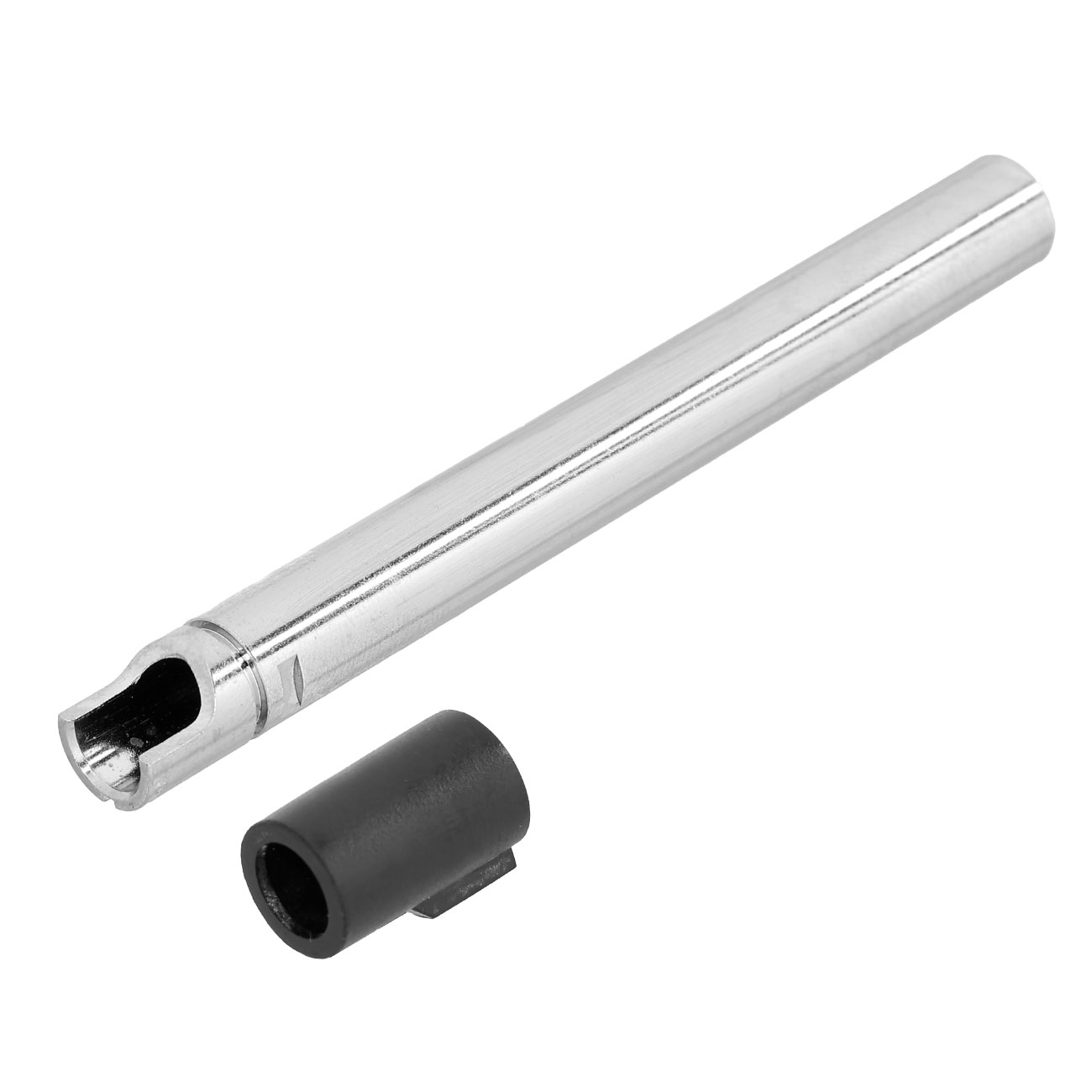 Unicorn Airsoft Ultimate Precision Nitroflon Innenlauf 6.03 mm / 86mm mit Bucking Set f. GBB Hop-Up Systeme