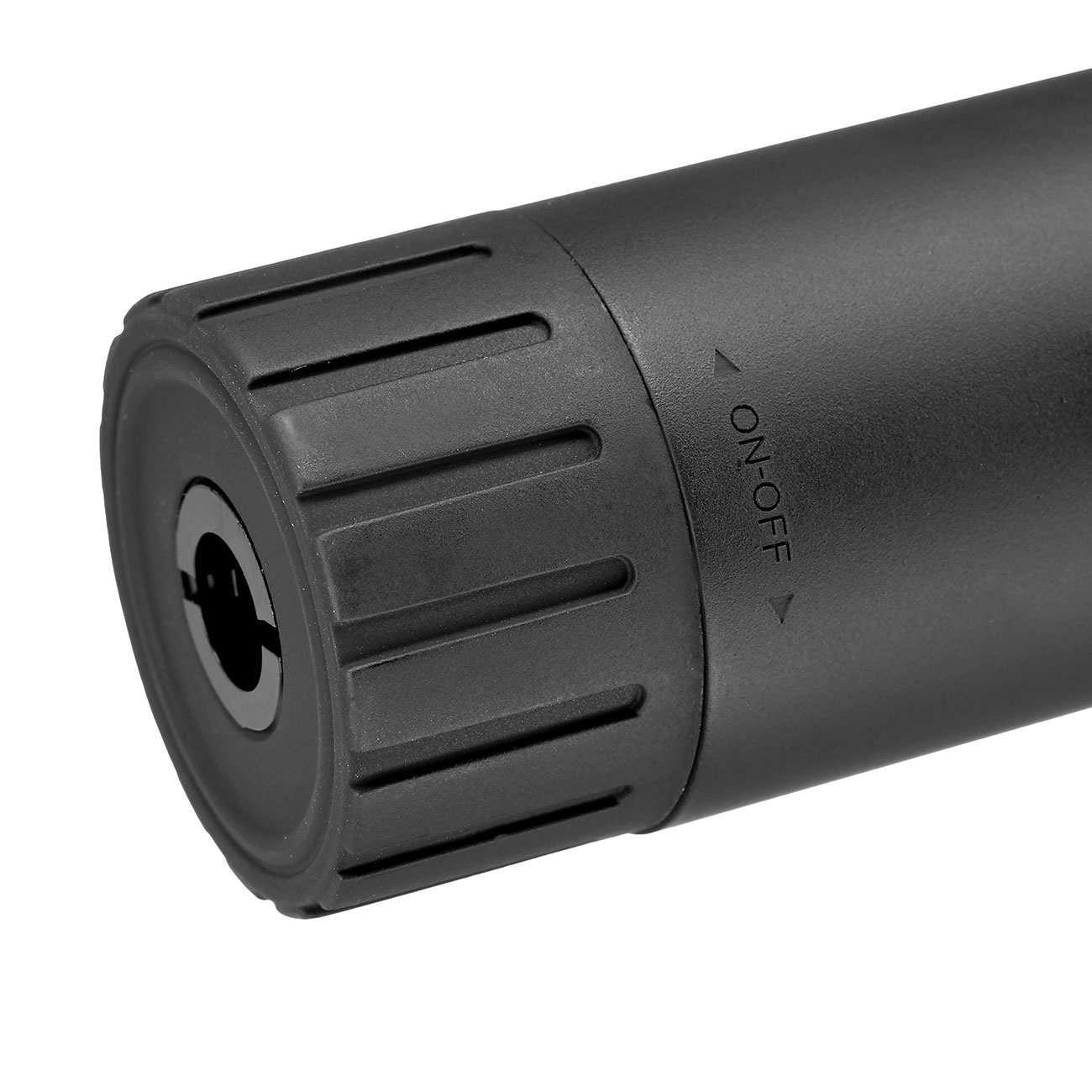 APS PUD Power Up Device Aluminium Suppressor Kit 110 x 34mm 14mm- mit 98mm Innenlauf schwarz Bild 6