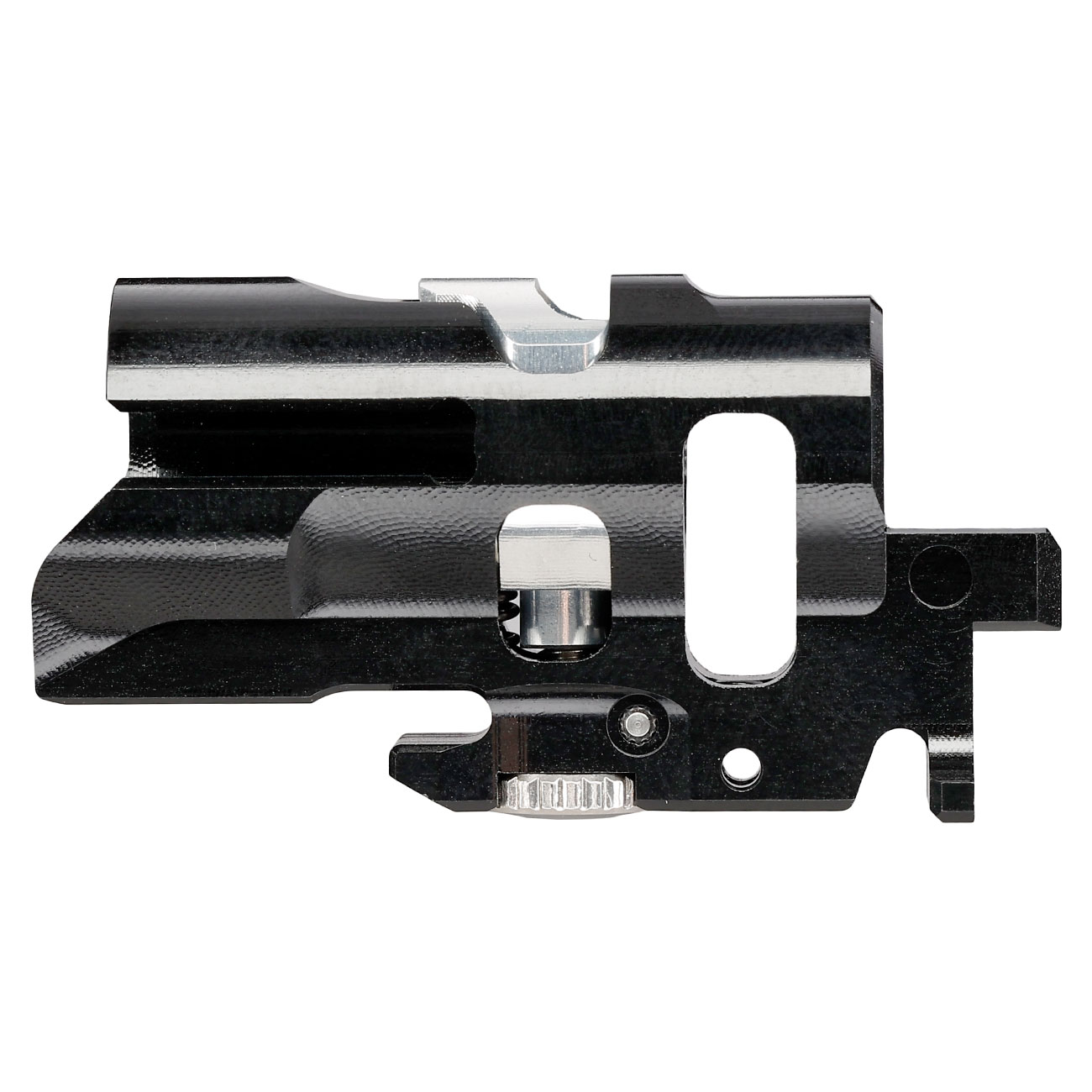 TTI Airsoft CNC Aluminium TDC-Style Hop-Up Chamber f. Tokyo Marui G17 / G19 / G34 GEN3 GBB Serie schwarz Bild 7