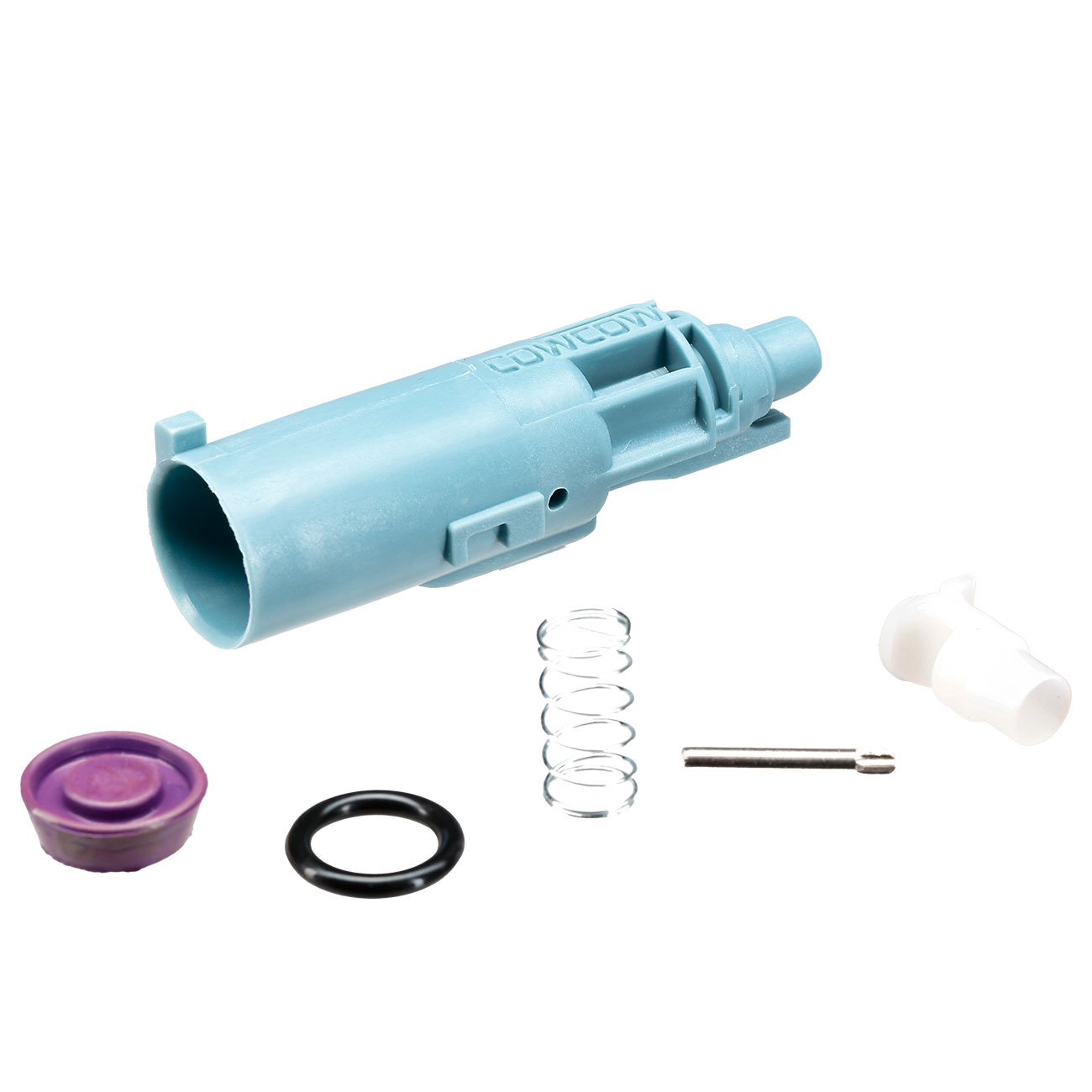 CowCow Enhanced Loading Nozzle Set f. TM Hi-Capa / M1911 GBB Pistolen Powder Blue Version
