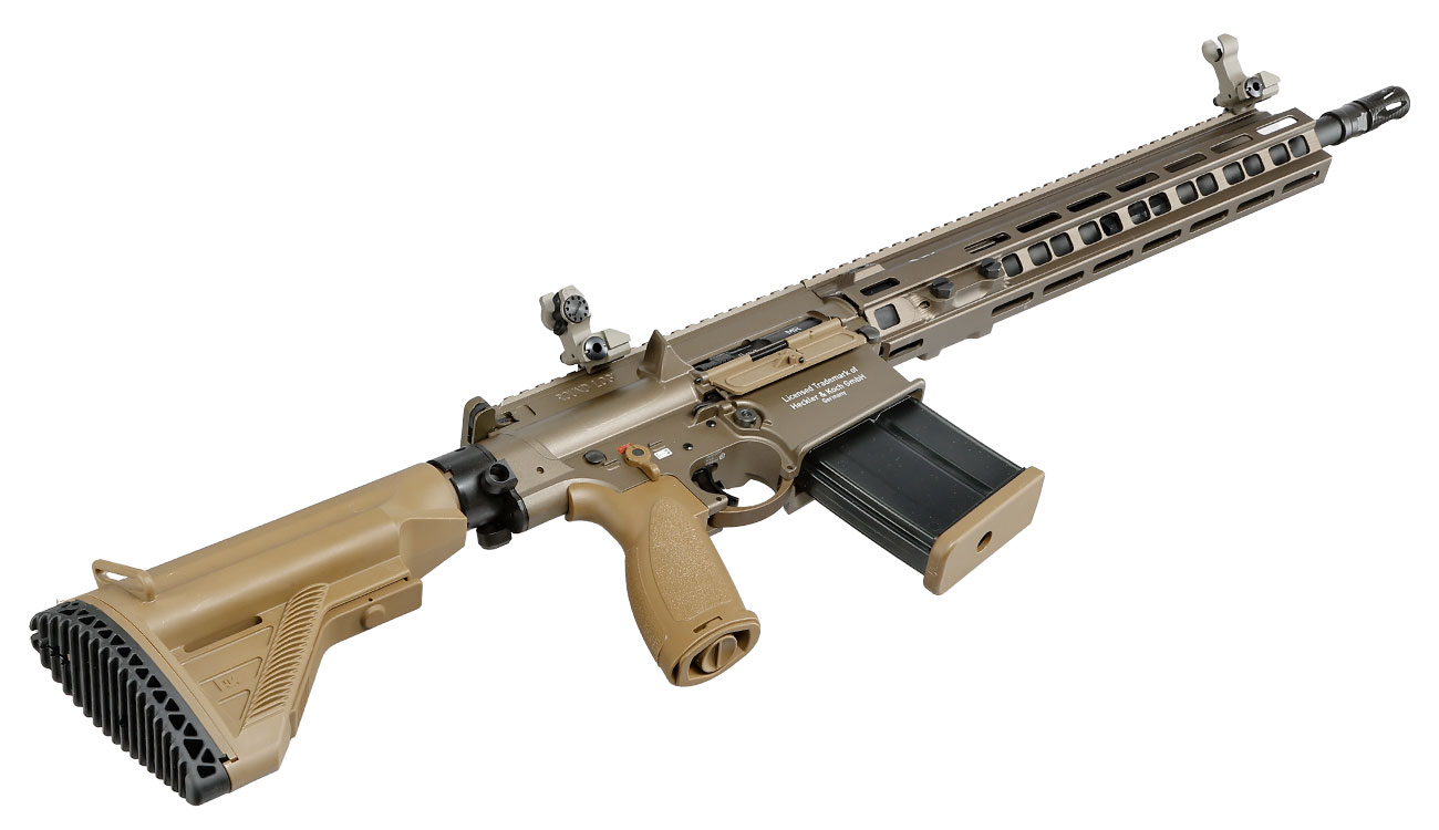 Heckler & Koch HK M110 A1 Airsoft Vollmetall Gas-Blow-Back 6mm BB grnbraun Bild 4
