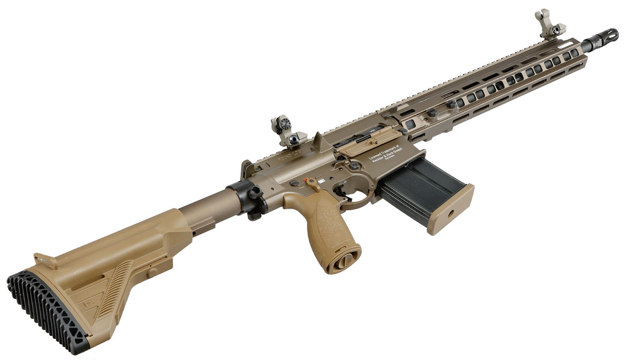 Heckler & Koch HK M110 A1 Airsoft Vollmetall Gas-Blow-Back 6mm BB grnbraun Bild 5