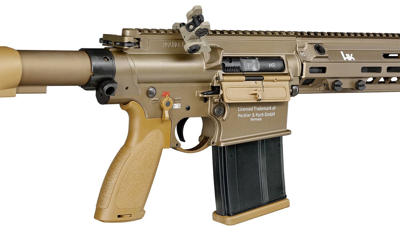 Heckler & Koch HK M110 A1 Airsoft Vollmetall Gas-Blow-Back 6mm BB grnbraun Bild 8