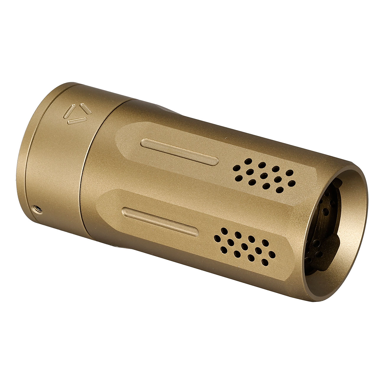 EMG / Strike Industries Oppressor Lite Aluminium Blast Shield Flat Dark Earth 14mm- Bild 1