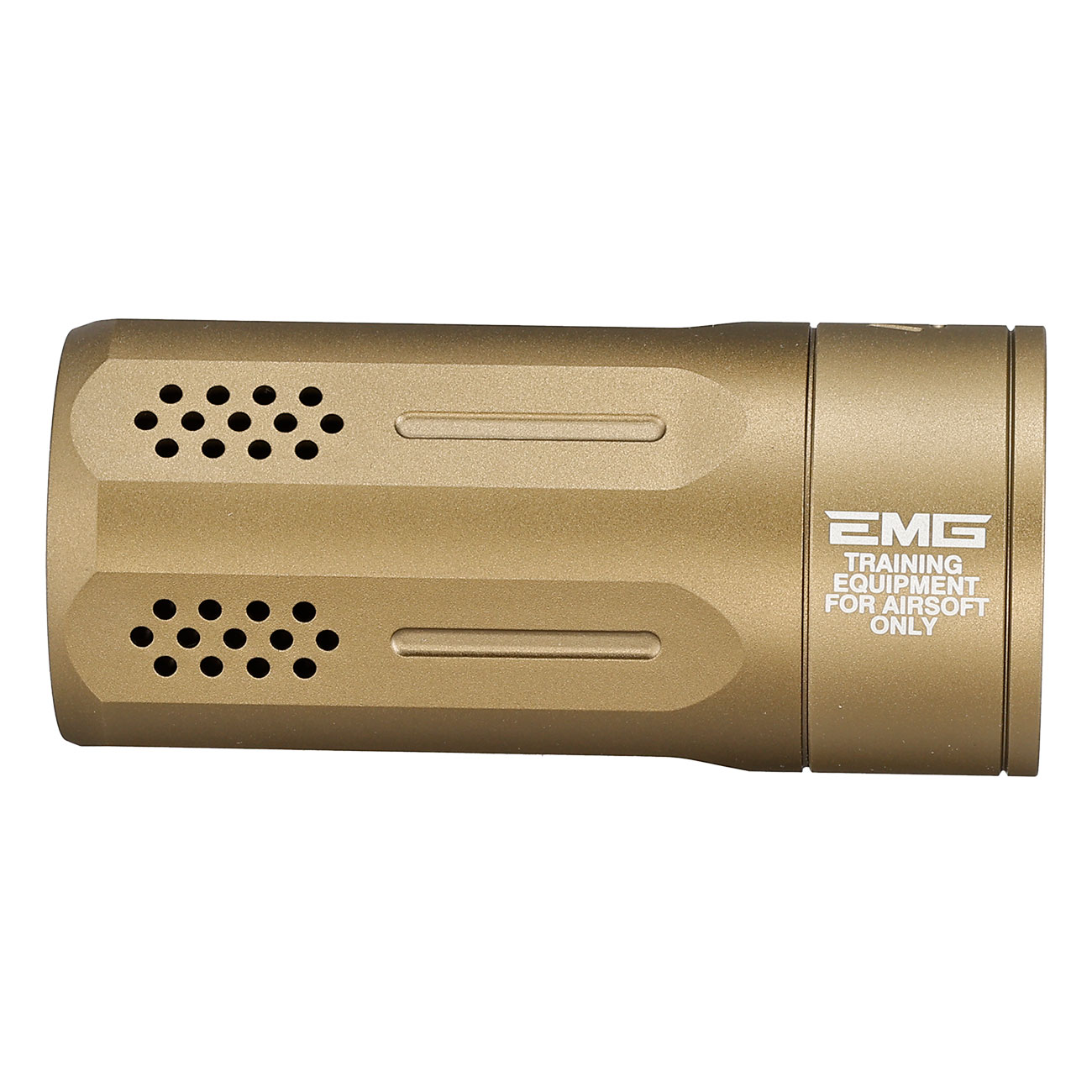 EMG / Strike Industries Oppressor Lite Aluminium Blast Shield Flat Dark Earth 14mm- Bild 4