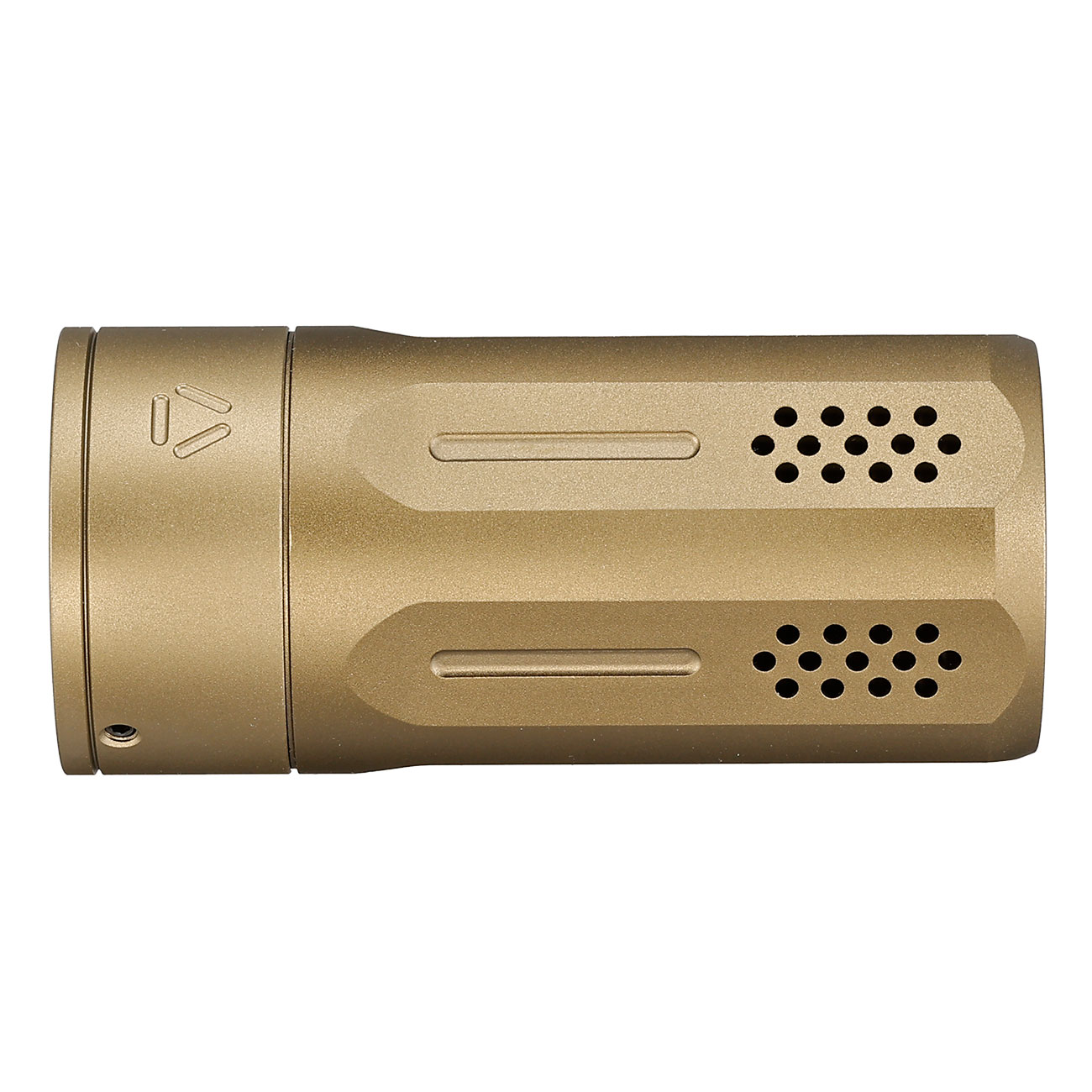EMG / Strike Industries Oppressor Lite Aluminium Blast Shield Flat Dark Earth 14mm- Bild 5