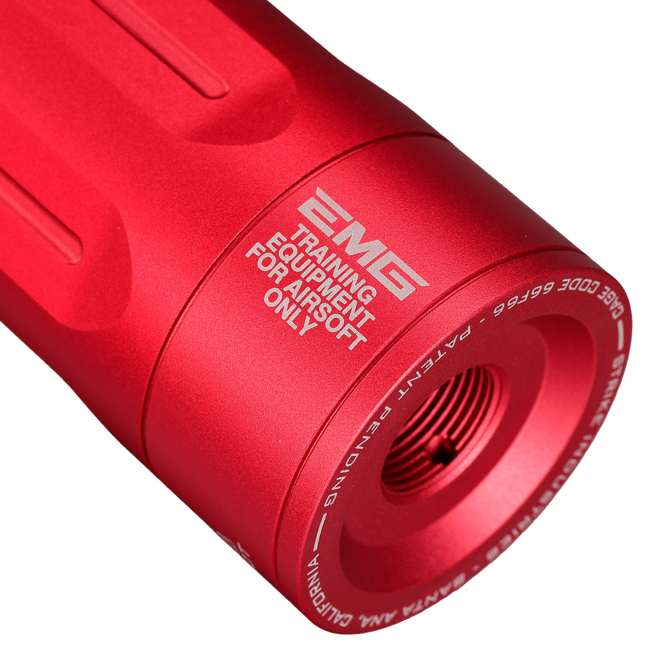 EMG / Strike Industries Oppressor Lite Aluminium Blast Shield rot 14mm- Bild 7