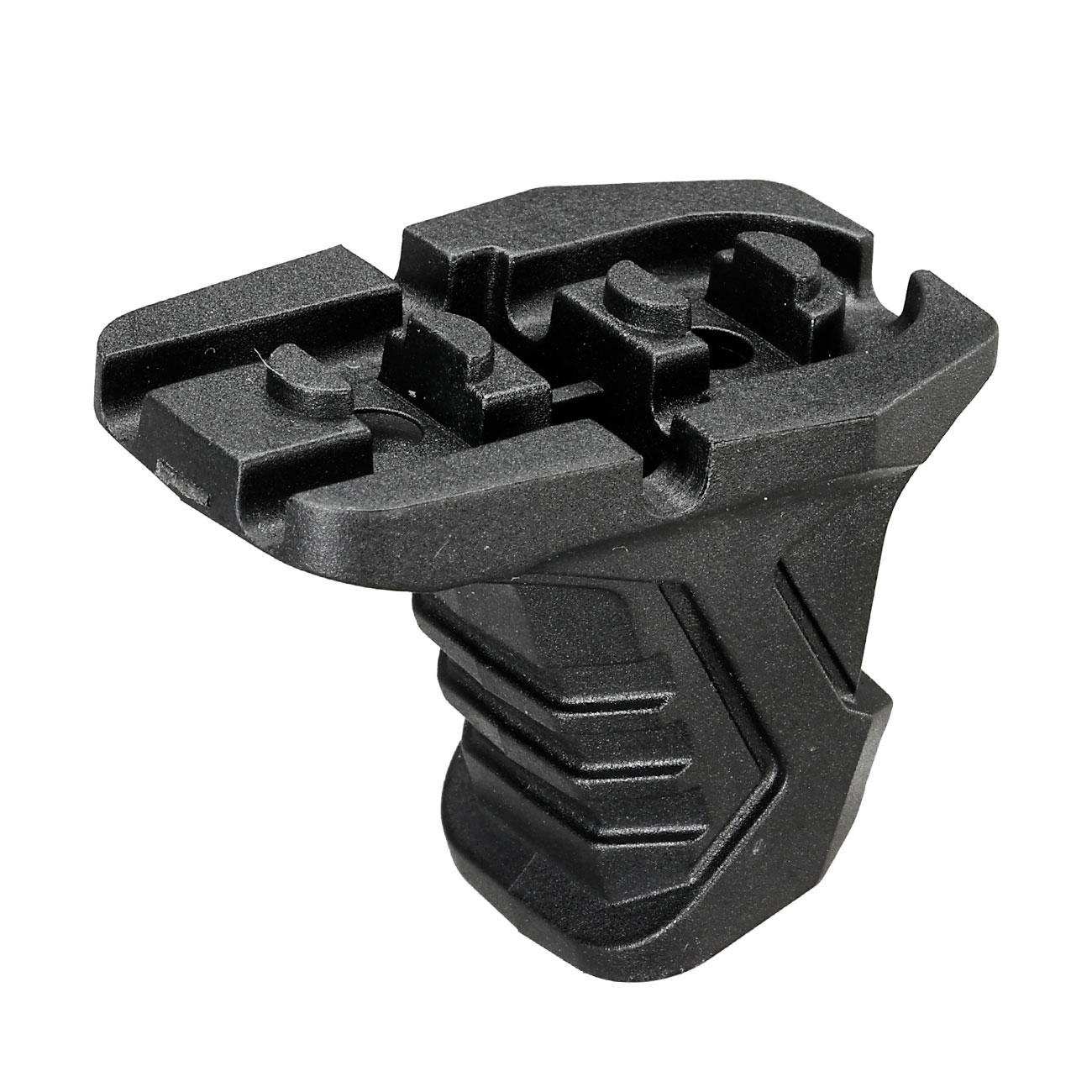 MP Airsoft LOCK Mini Hand Stop Polymer Frontgriff m. Kabelfhrung schwarz Bild 1
