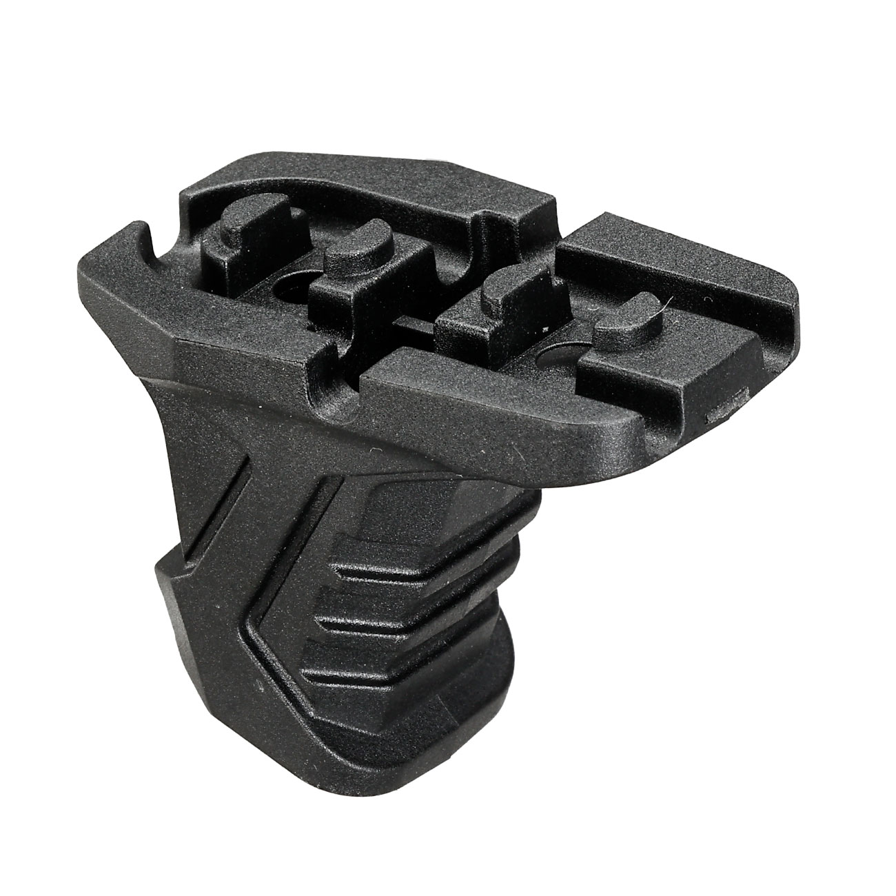 MP Airsoft LOCK Mini Hand Stop Polymer Frontgriff m. Kabelfhrung schwarz Bild 2