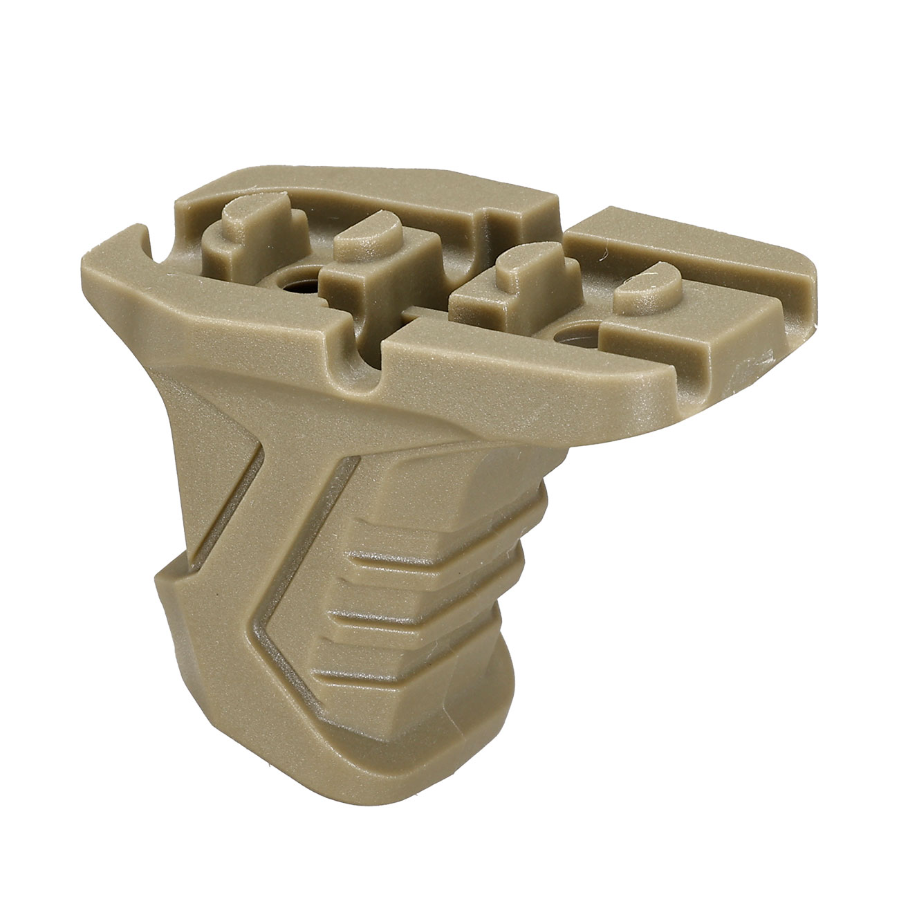 MP Airsoft LOCK Mini Hand Stop Polymer Frontgriff m. Kabelfhrung Dark Earth Bild 2