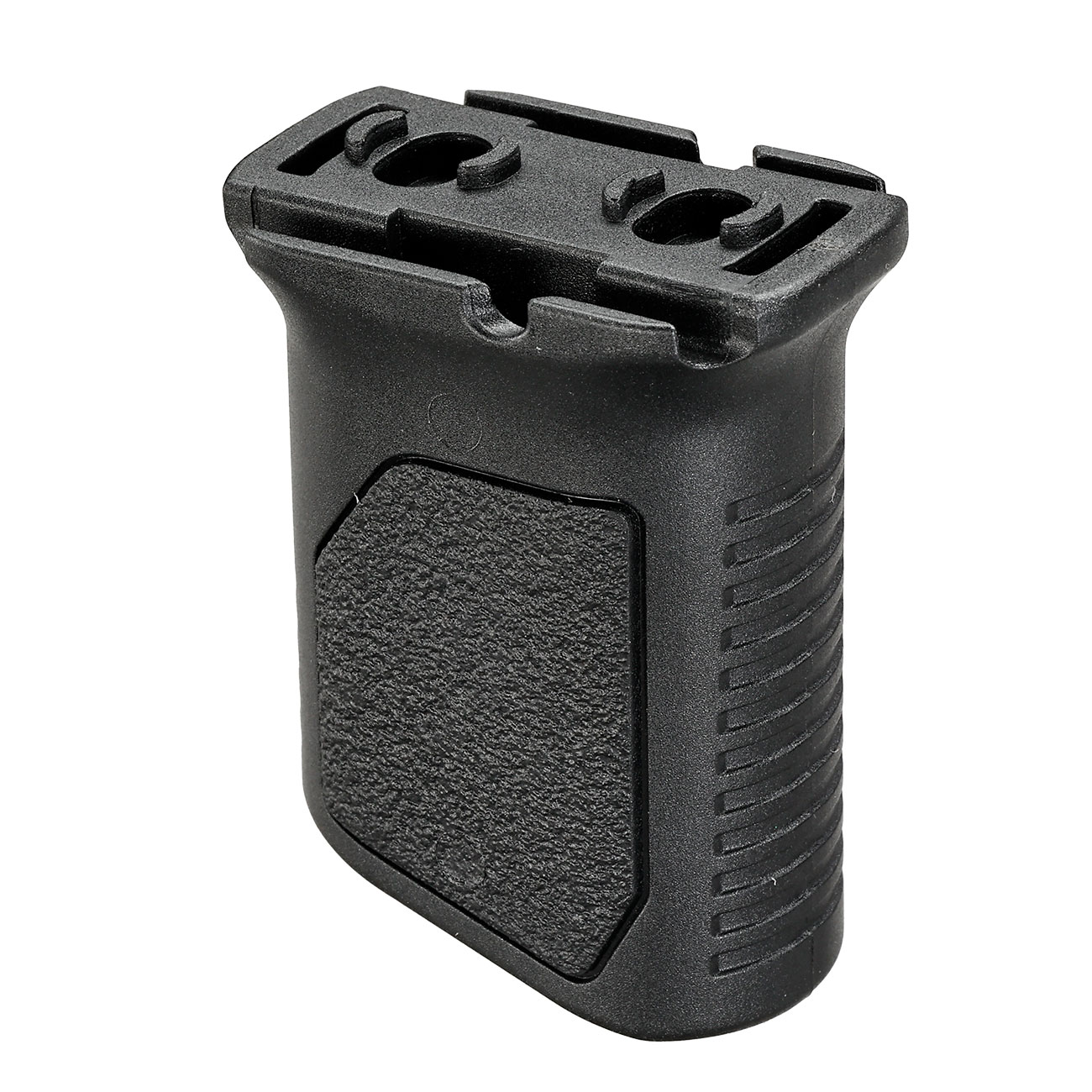 MP Airsoft LOCK Polymer Angled Vertical Frontgriff Short-Type m. Kabelfhrung schwarz Bild 2