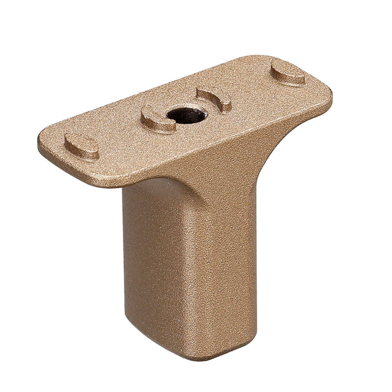 MET KeyMod / LOCK Aluminium Barrier-Style Hand Stop Dark Earth Bild 3