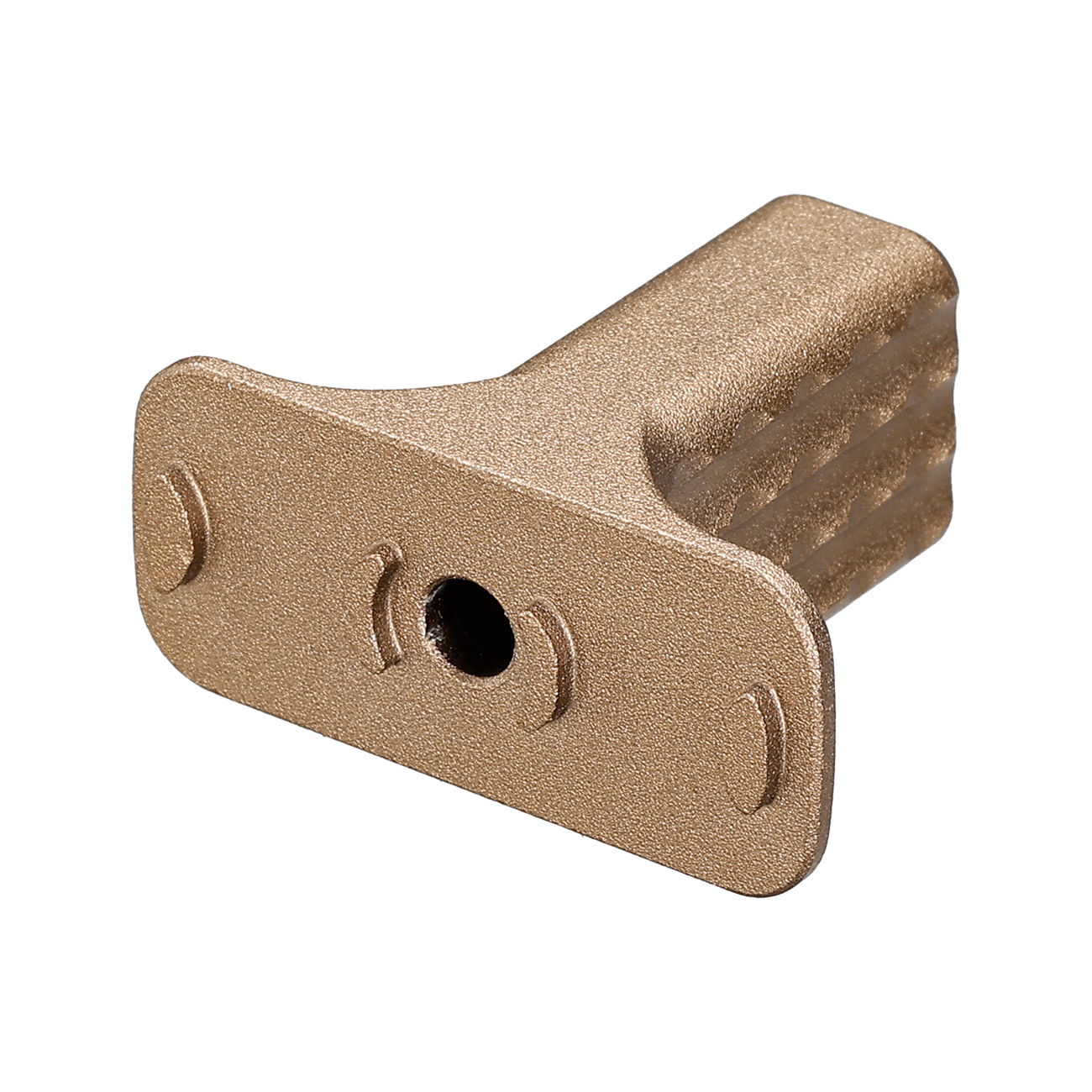 MET KeyMod / LOCK Aluminium Barrier-Style Hand Stop Dark Earth Bild 5