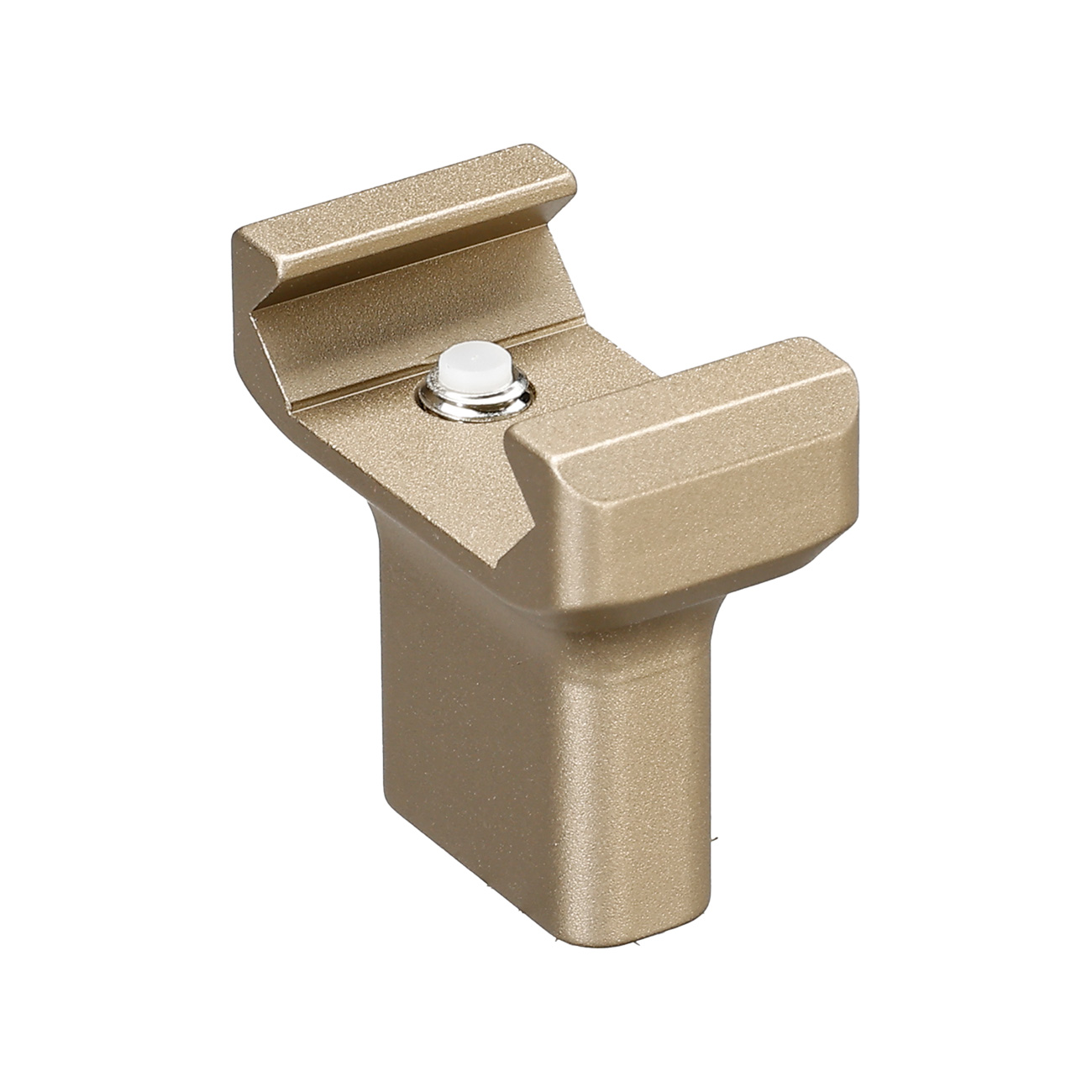 MET Aluminium Finger Stop f. 20 - 22mm Schienen Dark Earth Bild 2