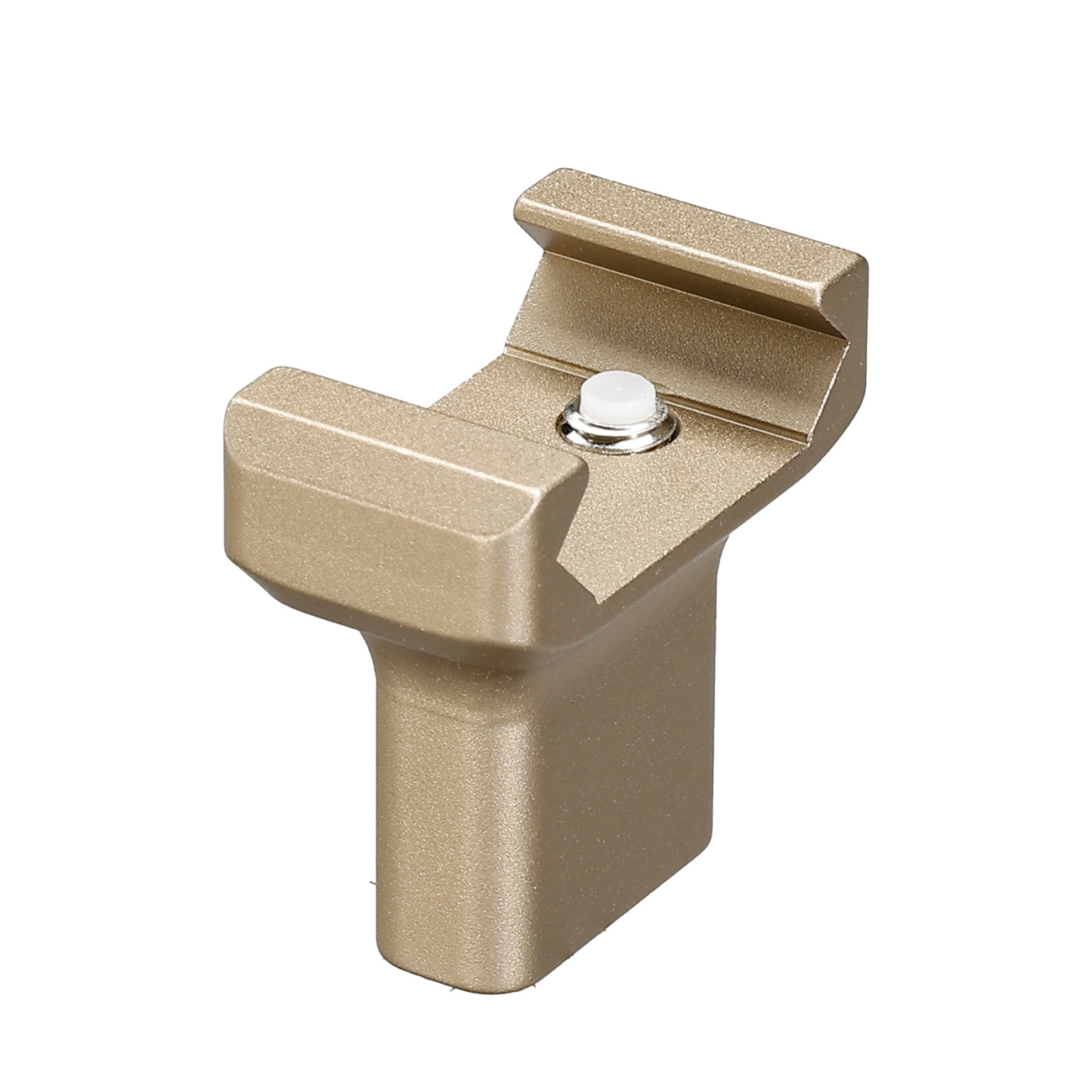 MET Aluminium Finger Stop f. 20 - 22mm Schienen Dark Earth Bild 3