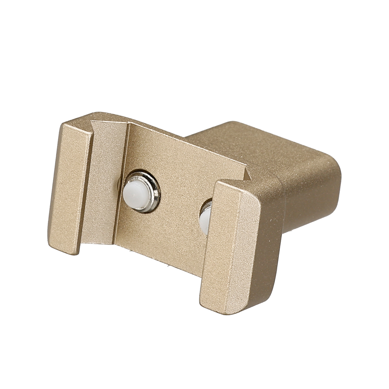 MET Aluminium Finger Stop f. 20 - 22mm Schienen Dark Earth Bild 5