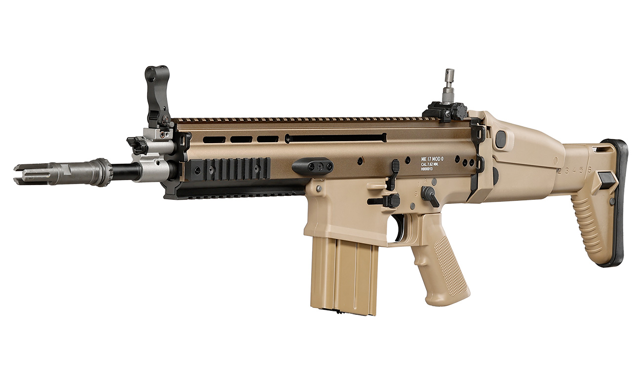 Wei-ETech Socom-H CQC MK17 Mod 0 Vollmetall S-AEG 6mm BB desert