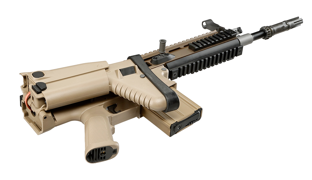 Wei-ETech Socom-H CQC MK17 Mod 0 Vollmetall S-AEG 6mm BB desert Bild 4