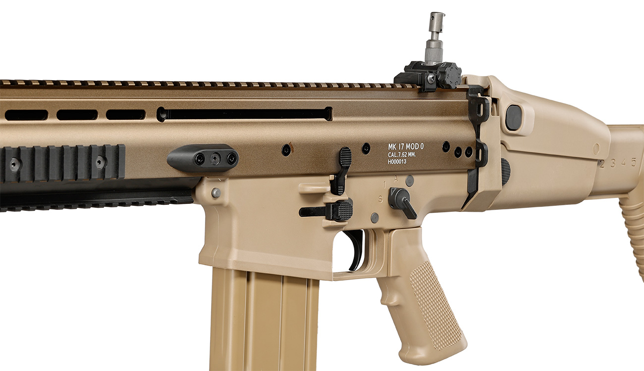 Wei-ETech Socom-H CQC MK17 Mod 0 Vollmetall S-AEG 6mm BB desert Bild 8