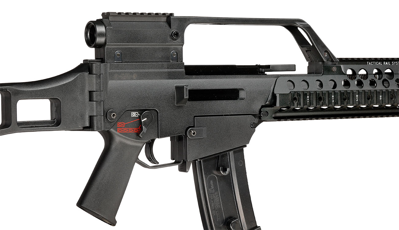 SRC SR36K KSK Dual Power Gas-Blow-Back 6mm BB schwarz Bild 8
