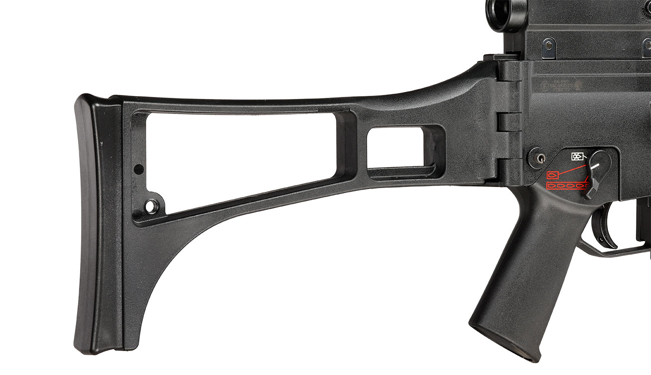 SRC SR36K KSK Dual Power Gas-Blow-Back 6mm BB schwarz Bild 9