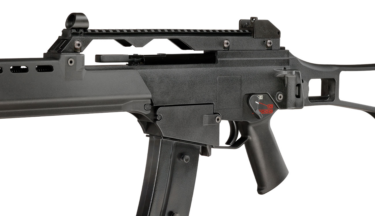 SRC SR36E2 Dual Power Gas-Blow-Back 6mm BB schwarz Bild 7