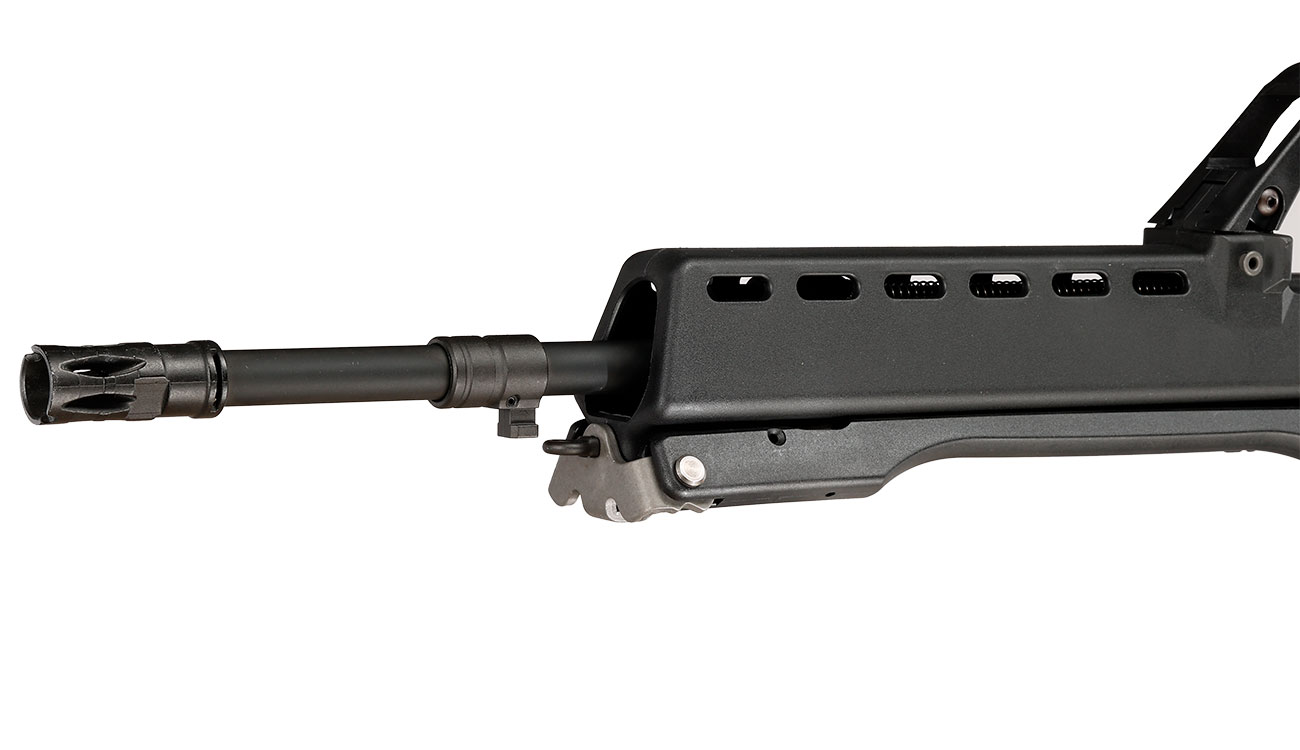 SRC SR36E mit Zweibein Dual Power Gas-Blow-Back 6mm BB schwarz Bild 7