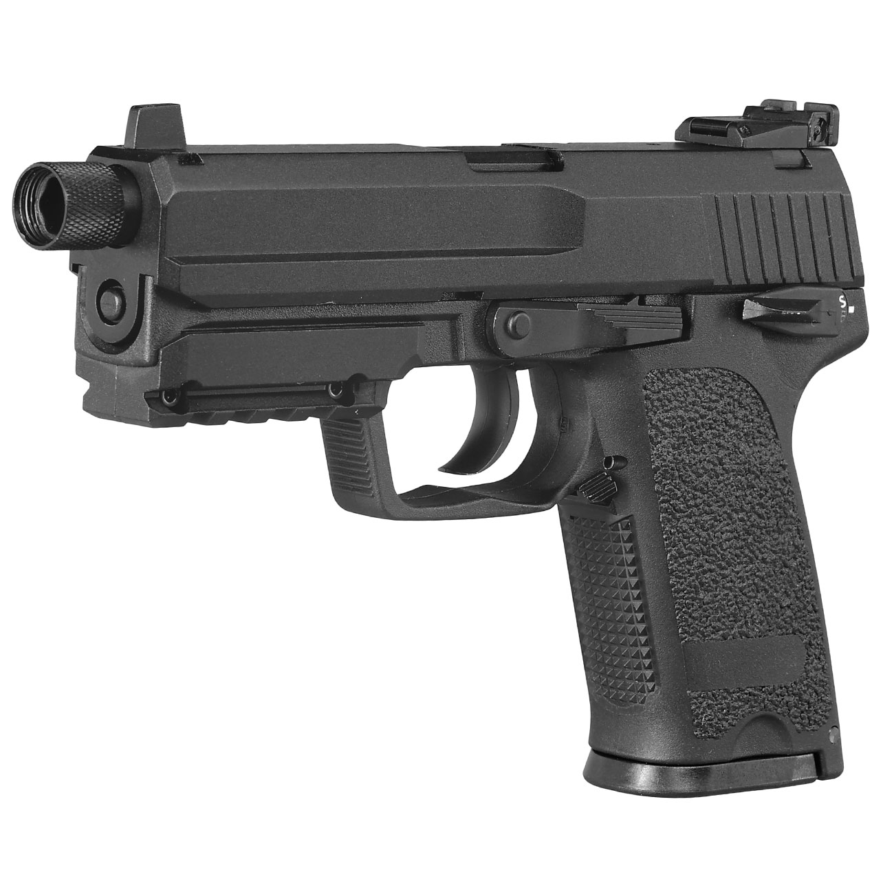KLI SP.45 TAC mit Metallschlitten GBB 6mm BB schwarz
