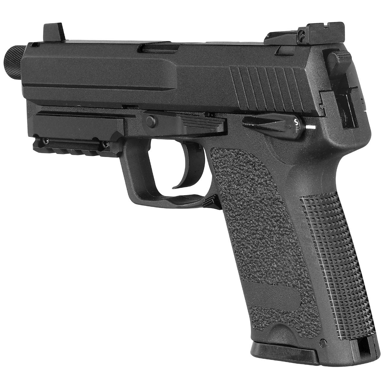 KLI SP.45 TAC mit Metallschlitten GBB 6mm BB schwarz Bild 8