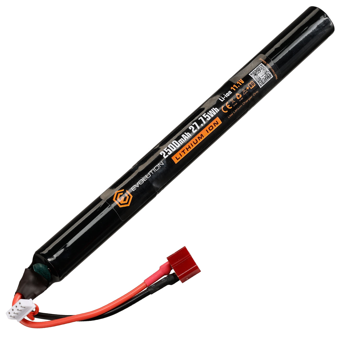 Evolution Li-Ion Akku 11,1V 2500mAh 10C / 15C Stick-Type m. T-Stecker Anschluss