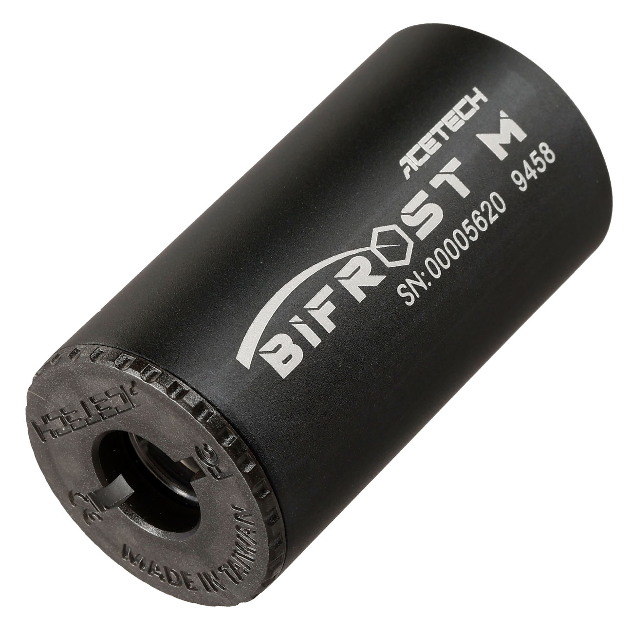 Acetech Bifrost M Multi-Color Flame Effect Flasher Modul inkl. Akku f. diverse Silencer schwarz Bild 2