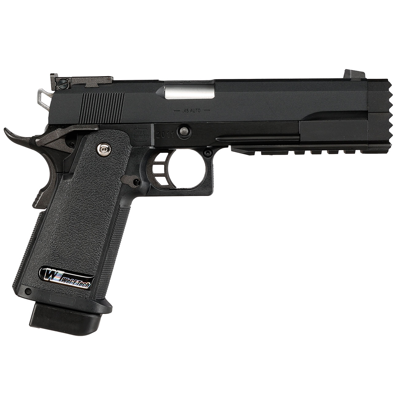 Wei-ETech Hi-Capa 5.2 Compensator R-Type Vollmetall GBB 6mm BB schwarz Bild 3